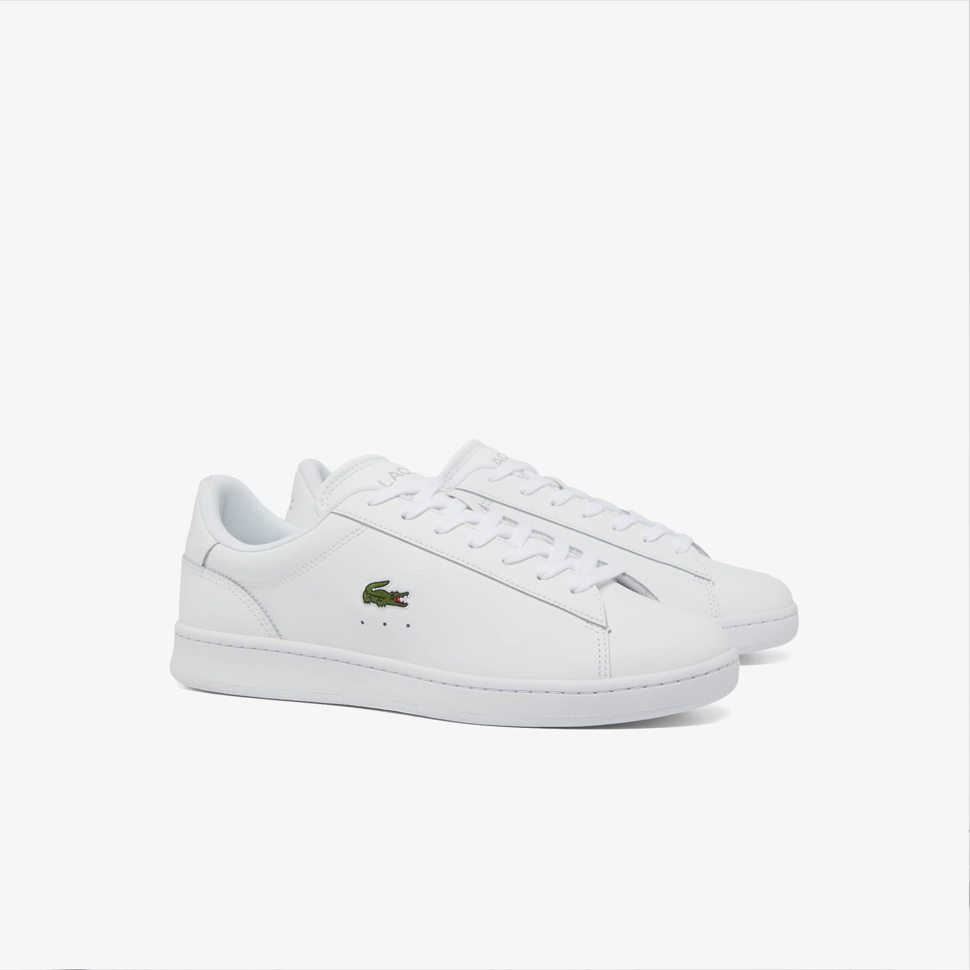 Men's Carnaby Set Leather Sneakers - WHITE/WHITE