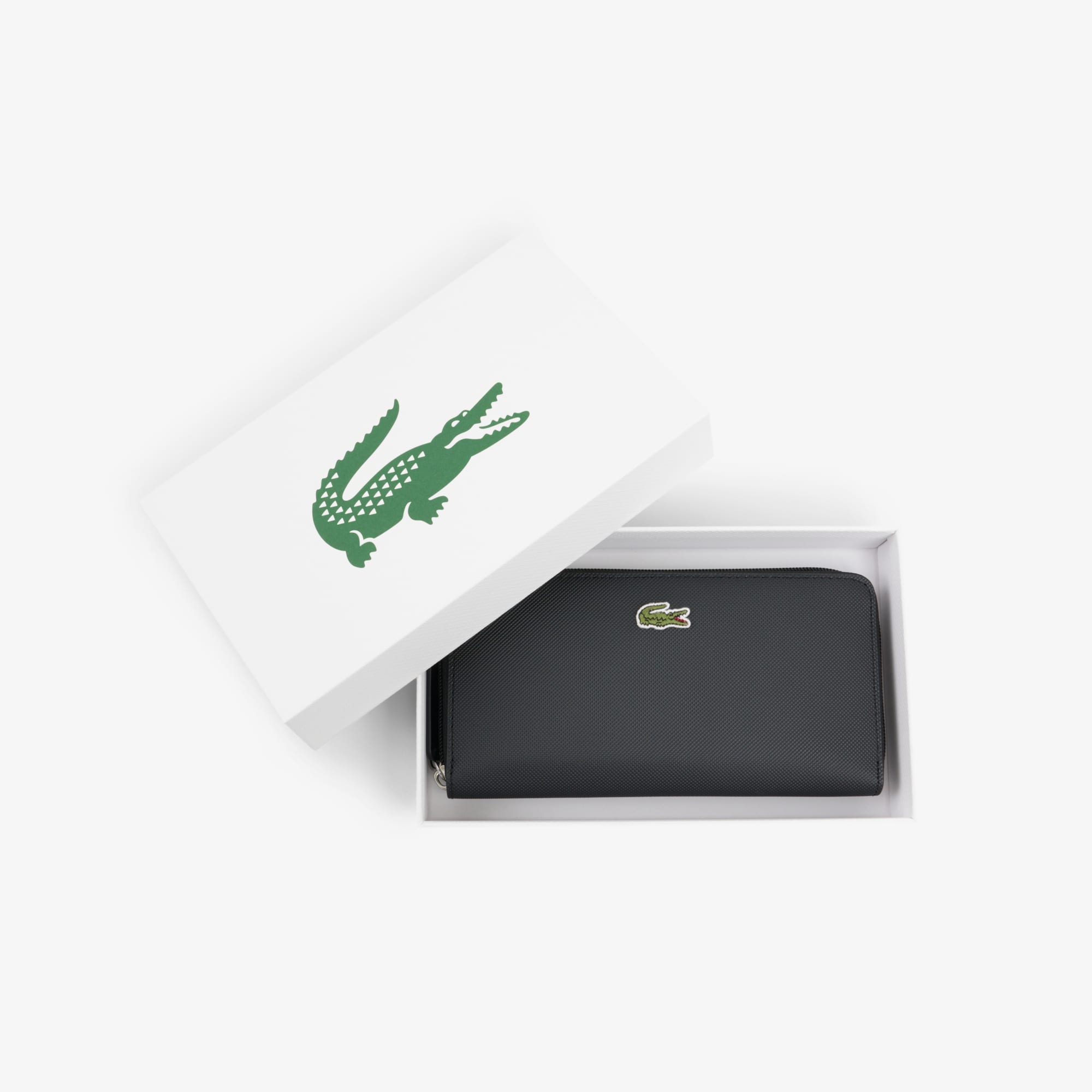 Concept Large Zip-Up Billfold - Black