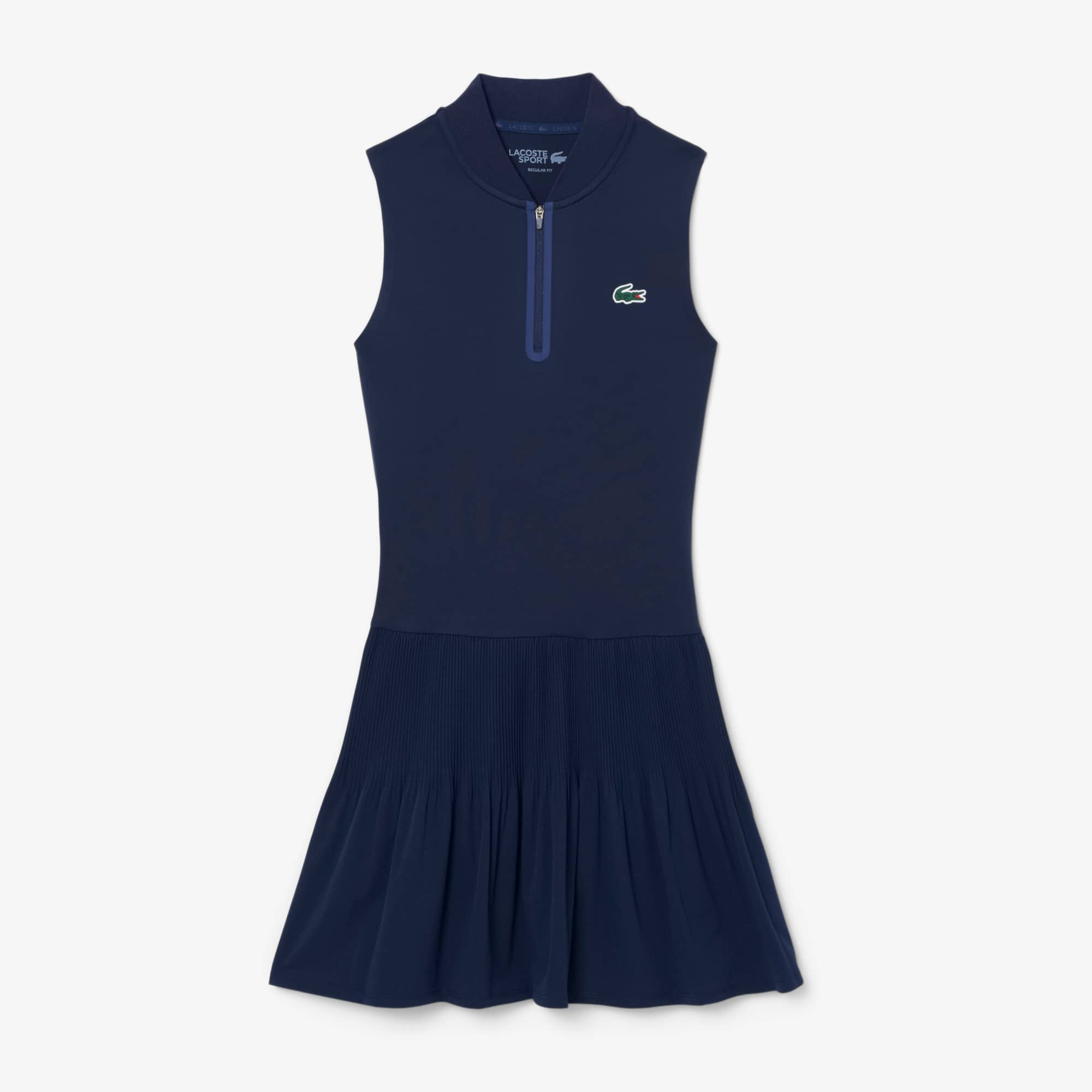 Ultra Dry Stretch Tennis Dress with Liner - Navy Blue