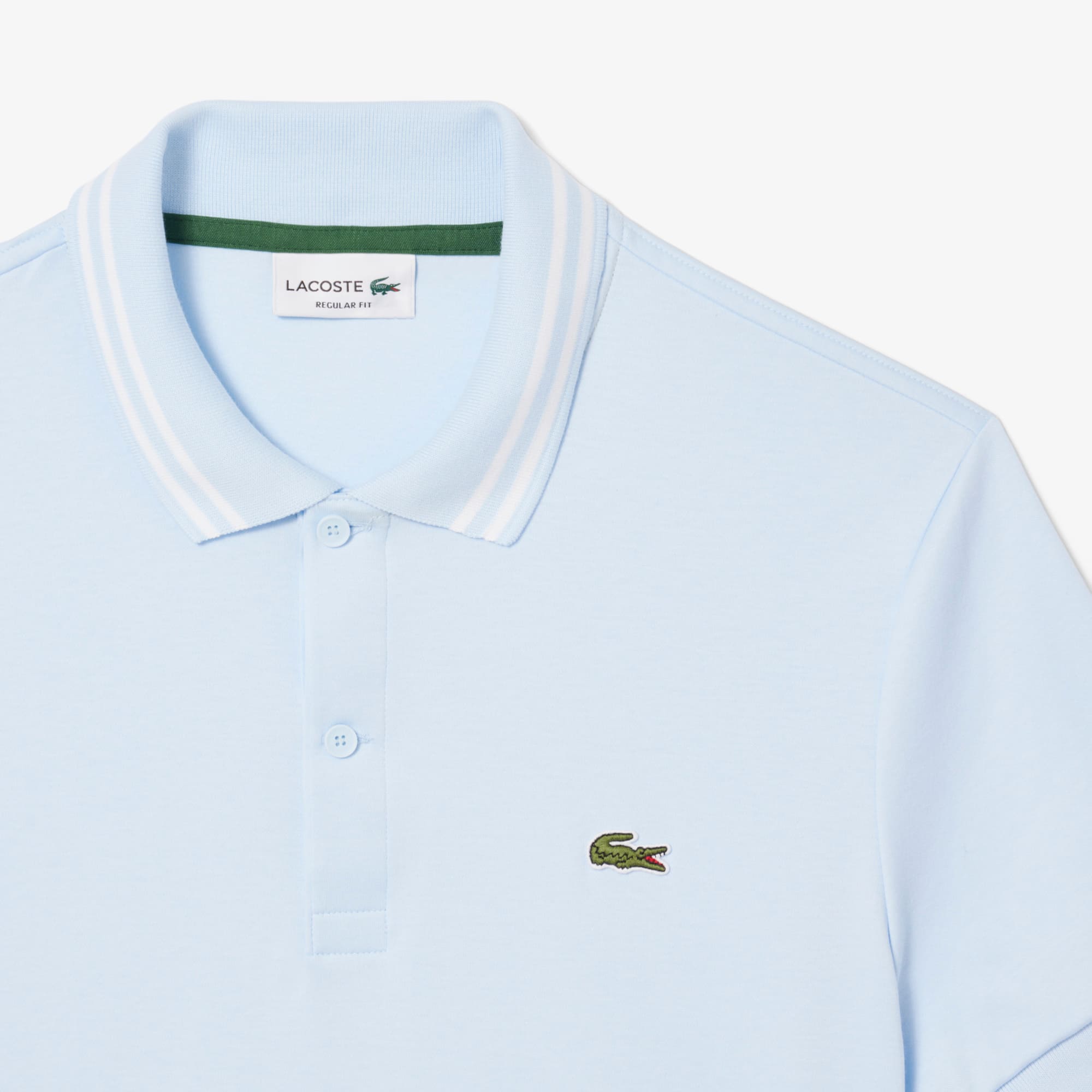 Men's Regular Fit Pima Cotton Polo - Light Blue