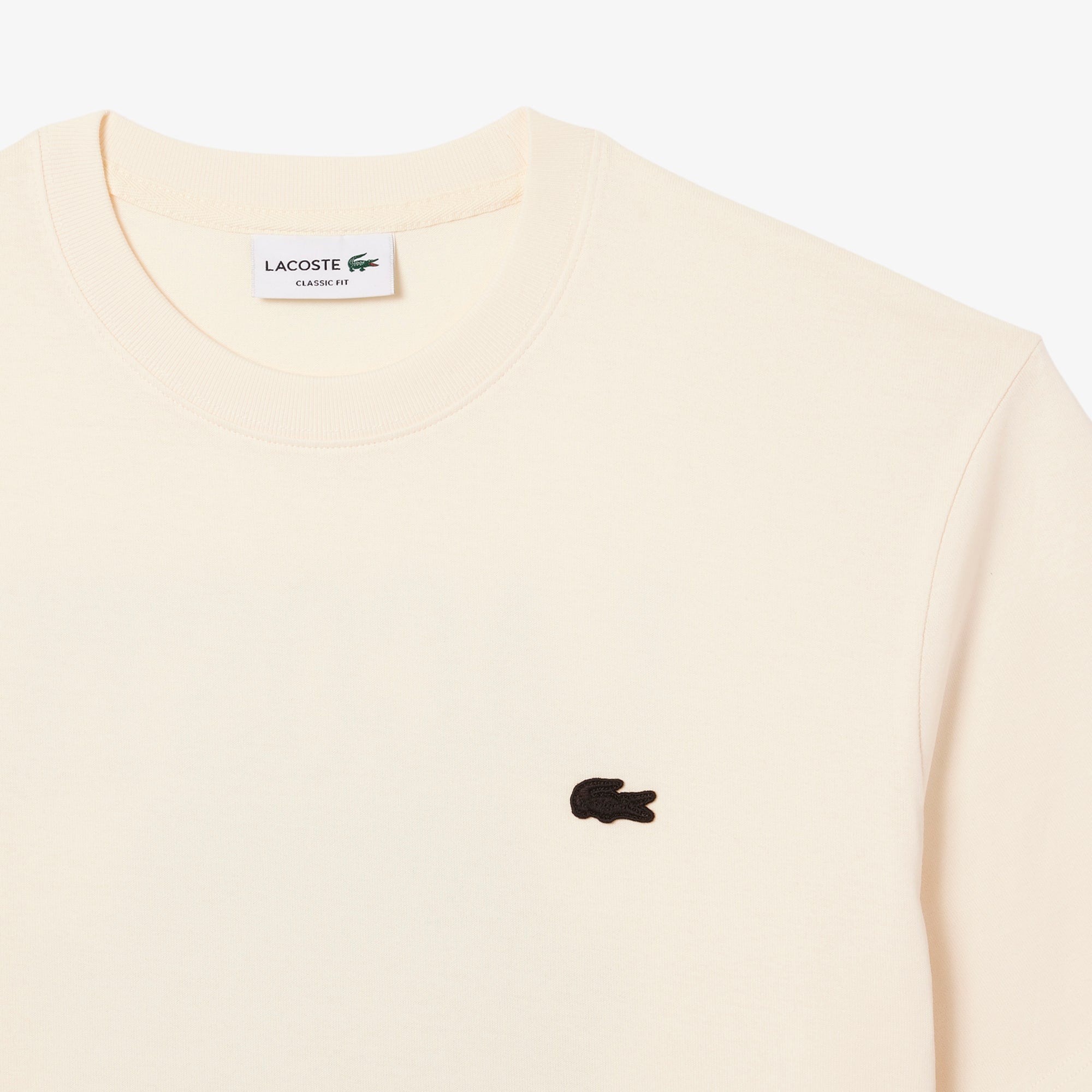 Printed Heavy Cotton T-Shirt - Lemon Beige