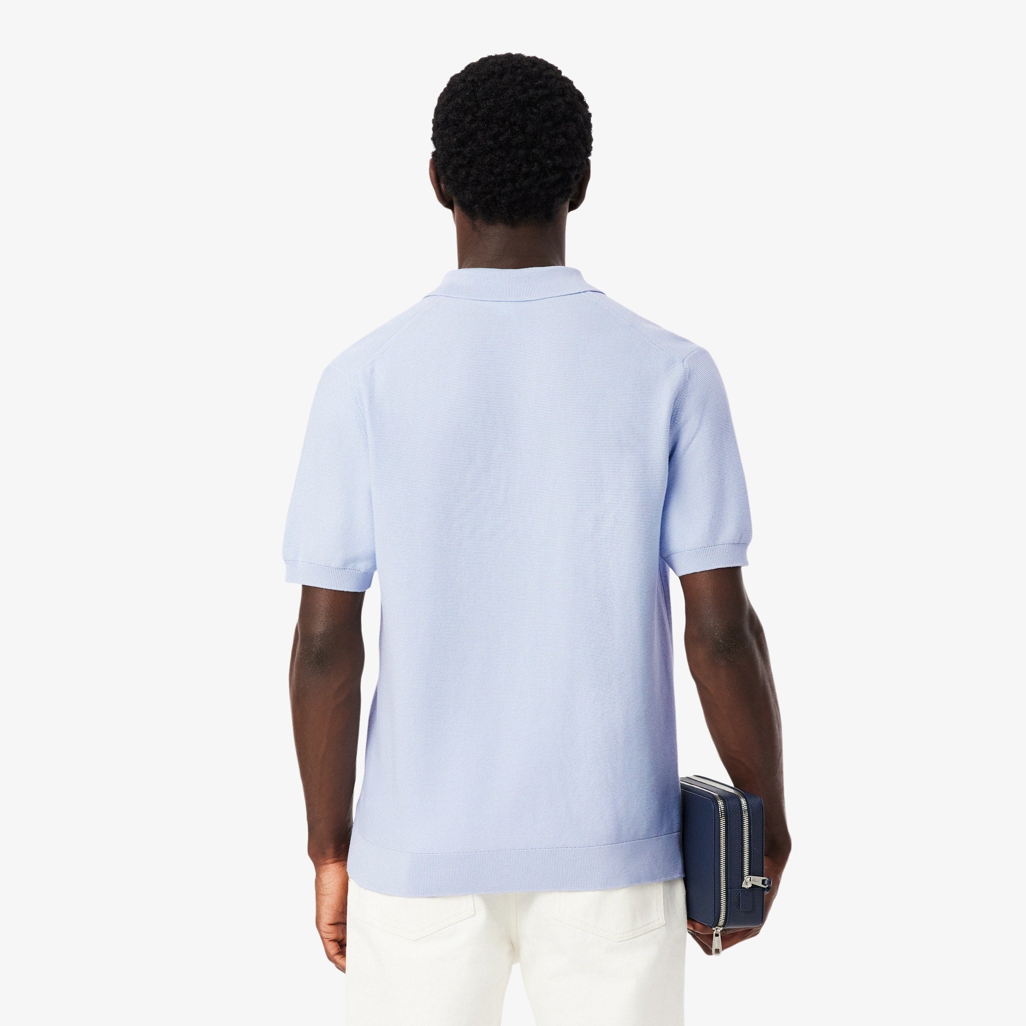Classic Fit Knitted Polo - Phoenix blue