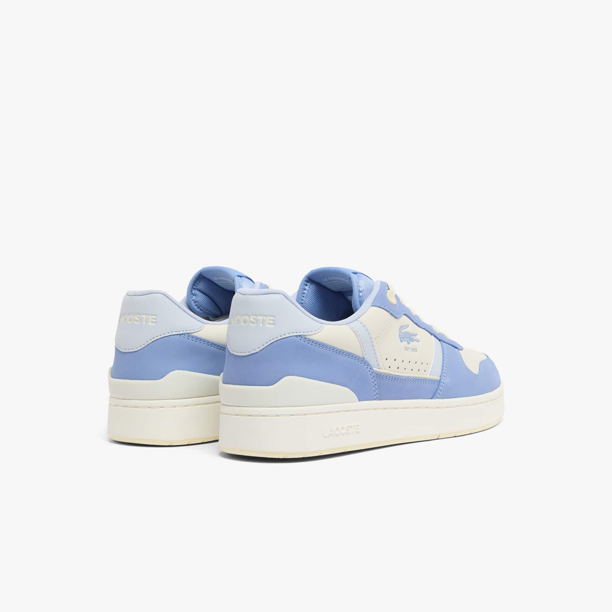 Men's T-Clip Set Leather Sneakers - BLU/LT BLU