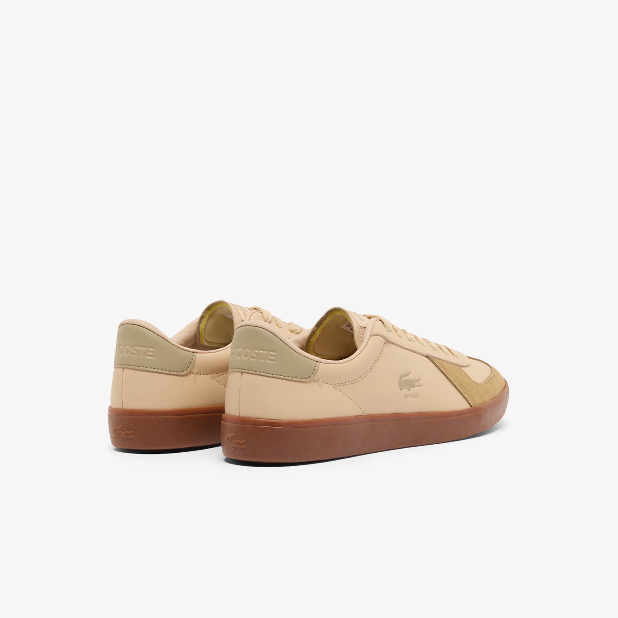Men's Baseshot Pro Leather Sneakers - NAT/GUM