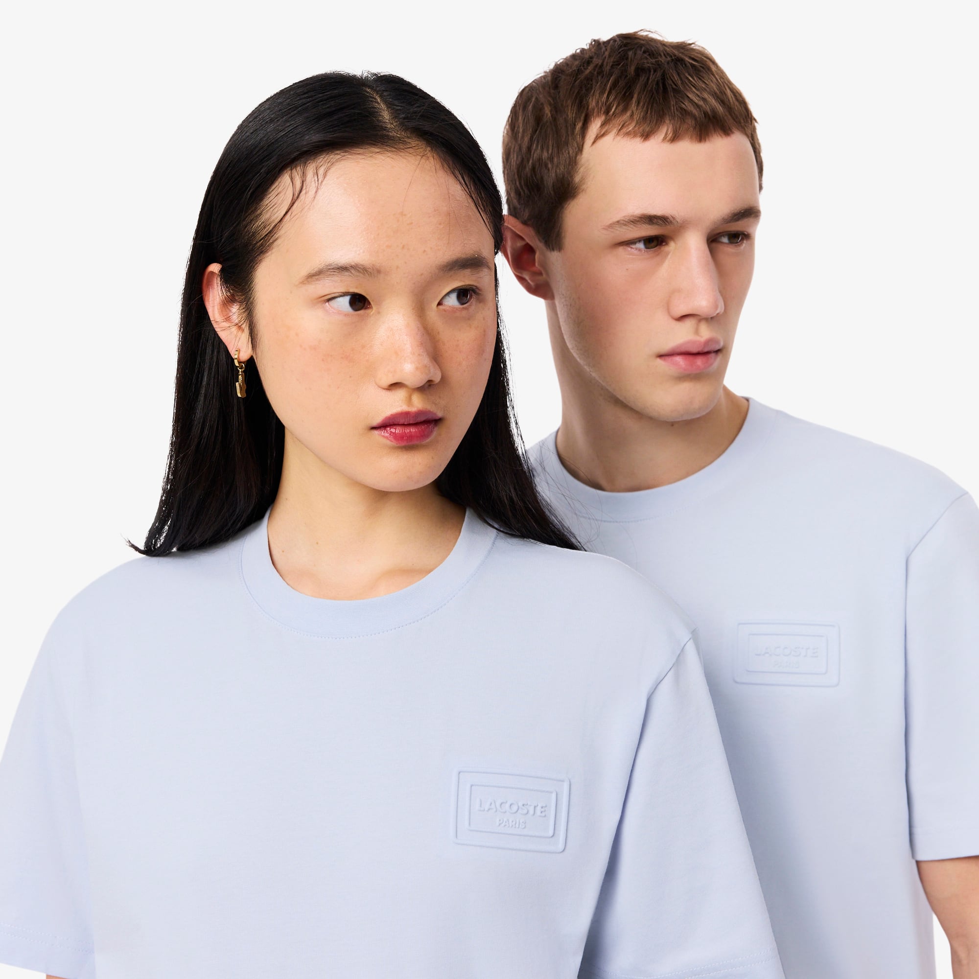 Embossed Branding Jersey T-Shirt - Phoenix blue