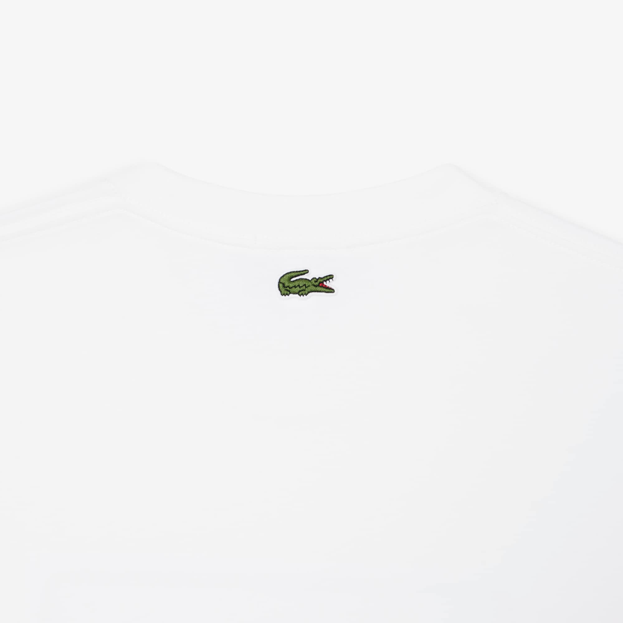 Embroidered Cotton T-Shirt - White