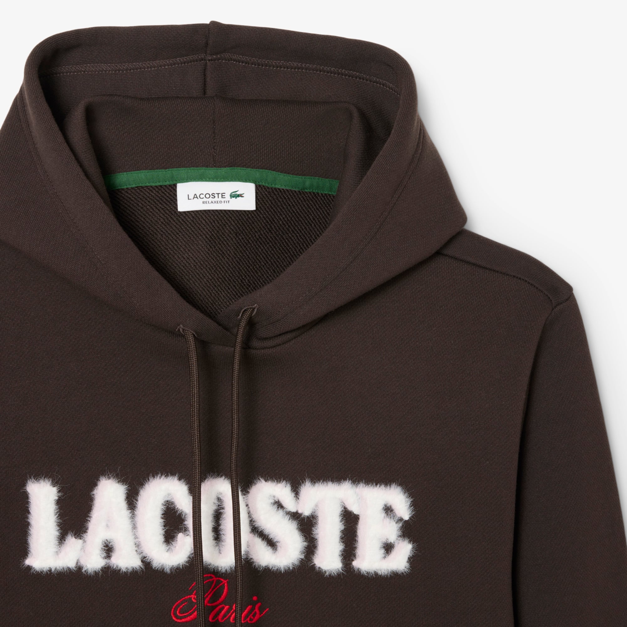 Women's Fleece Logo Hoodie - Brown