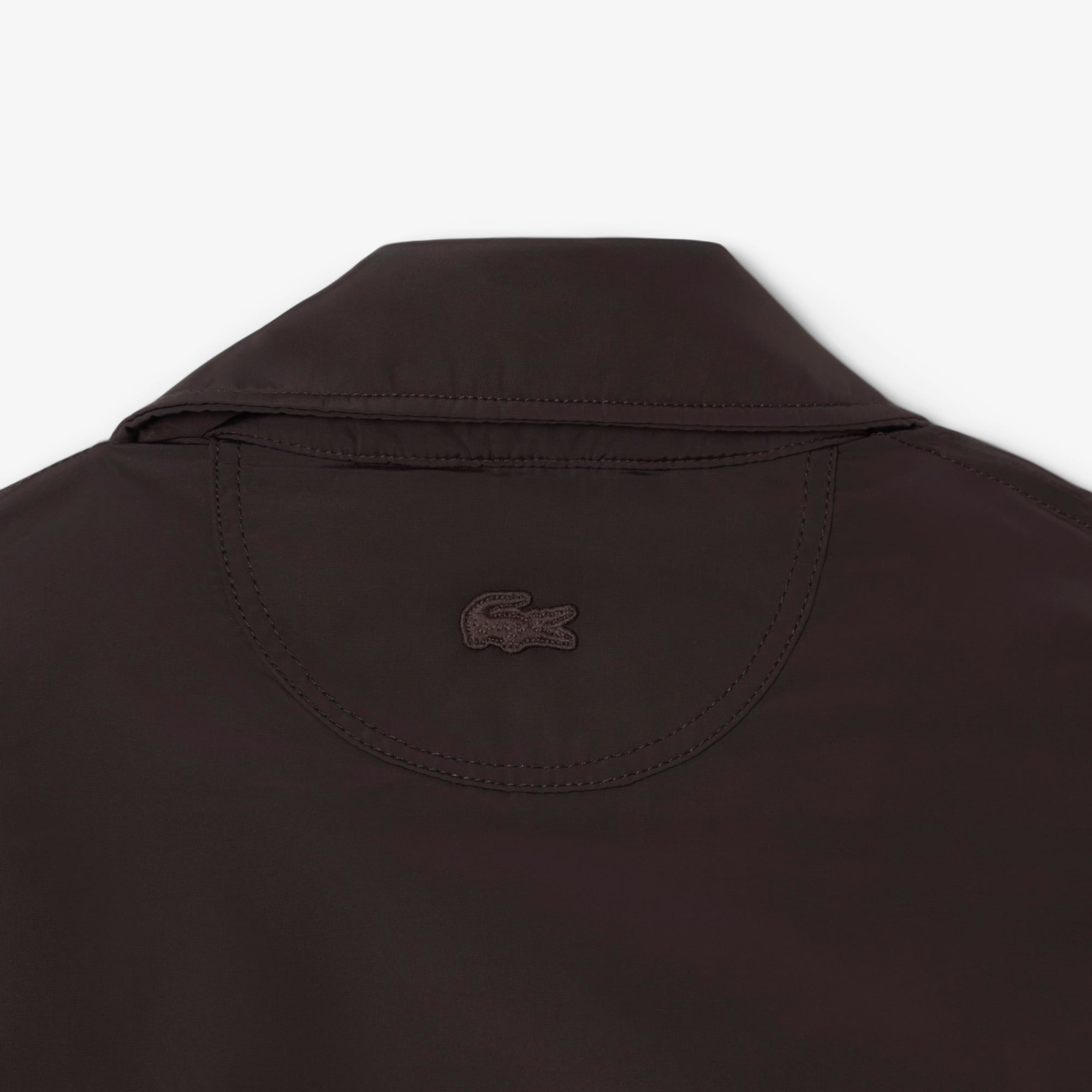 Men's Water-Repellent Aviator Badge Jacket - Brown