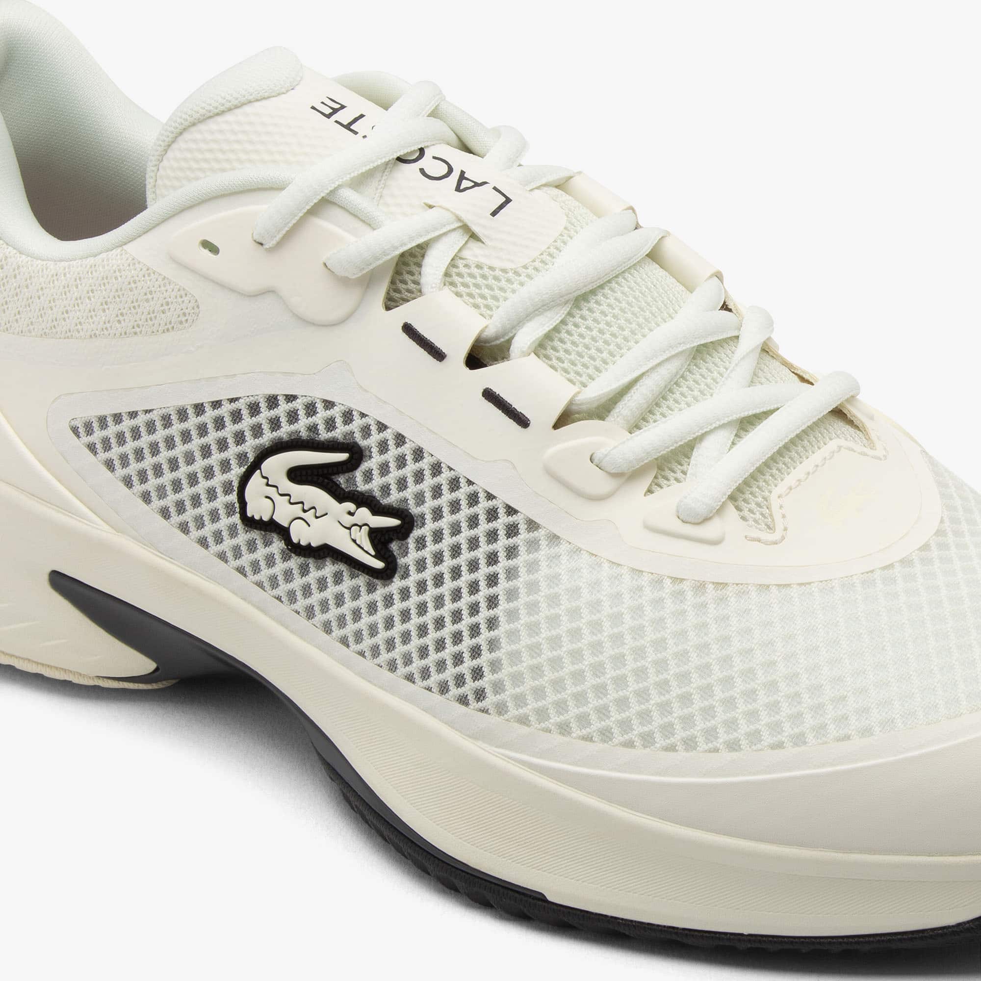 Men's Tech Point Tennis Shoes - OFF WHT/BLK