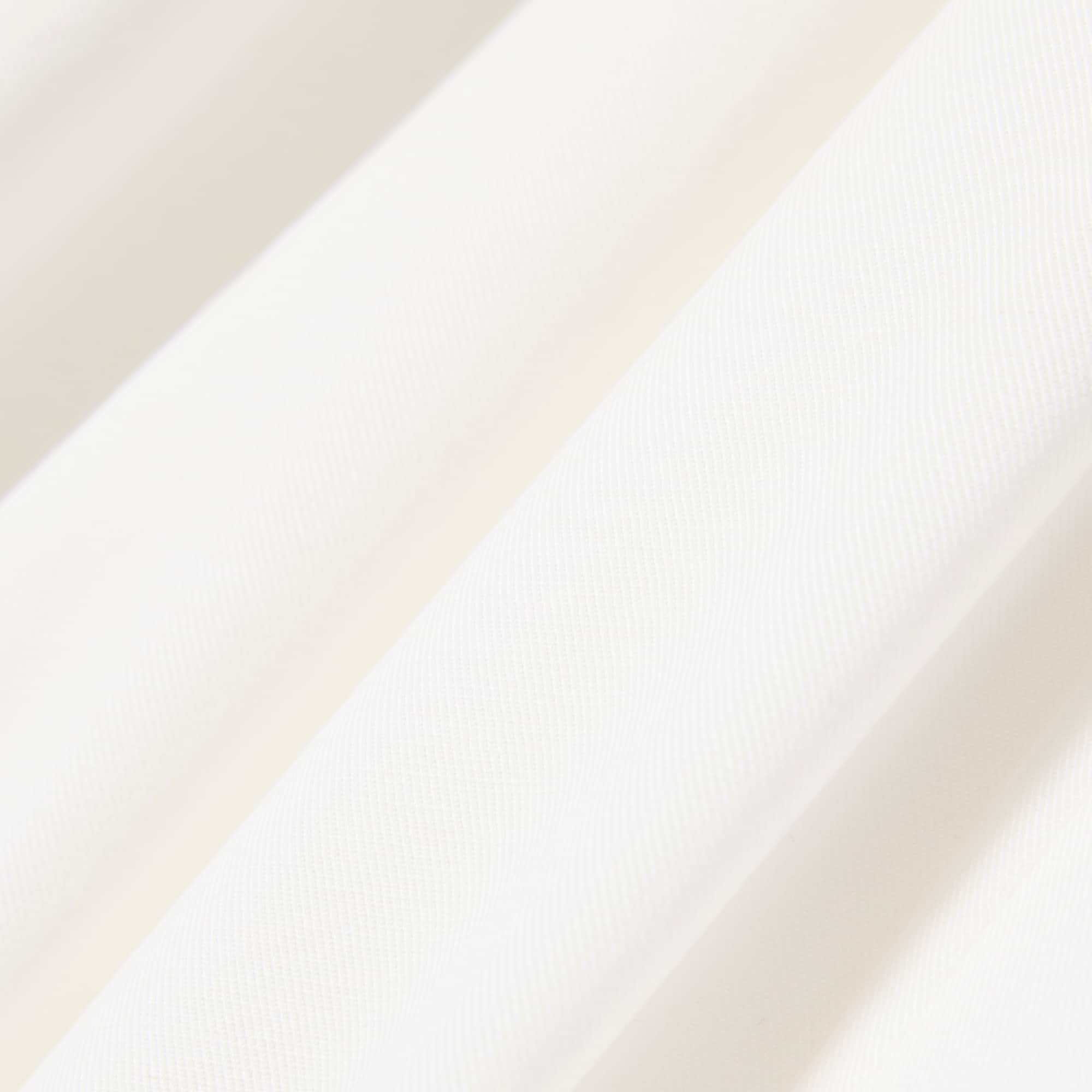 Wide Fit Fluid Pants - White