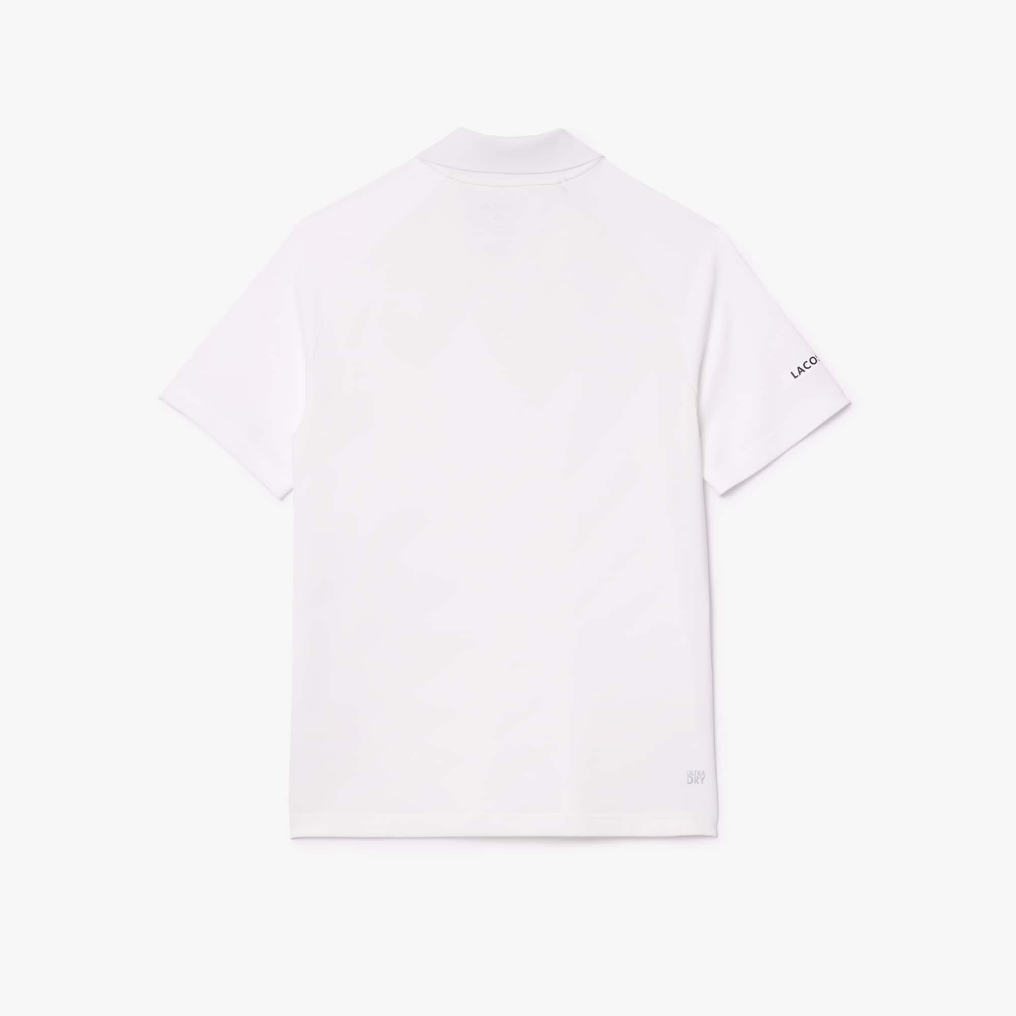Men's Classic Fit Petit Piqué Polo - White