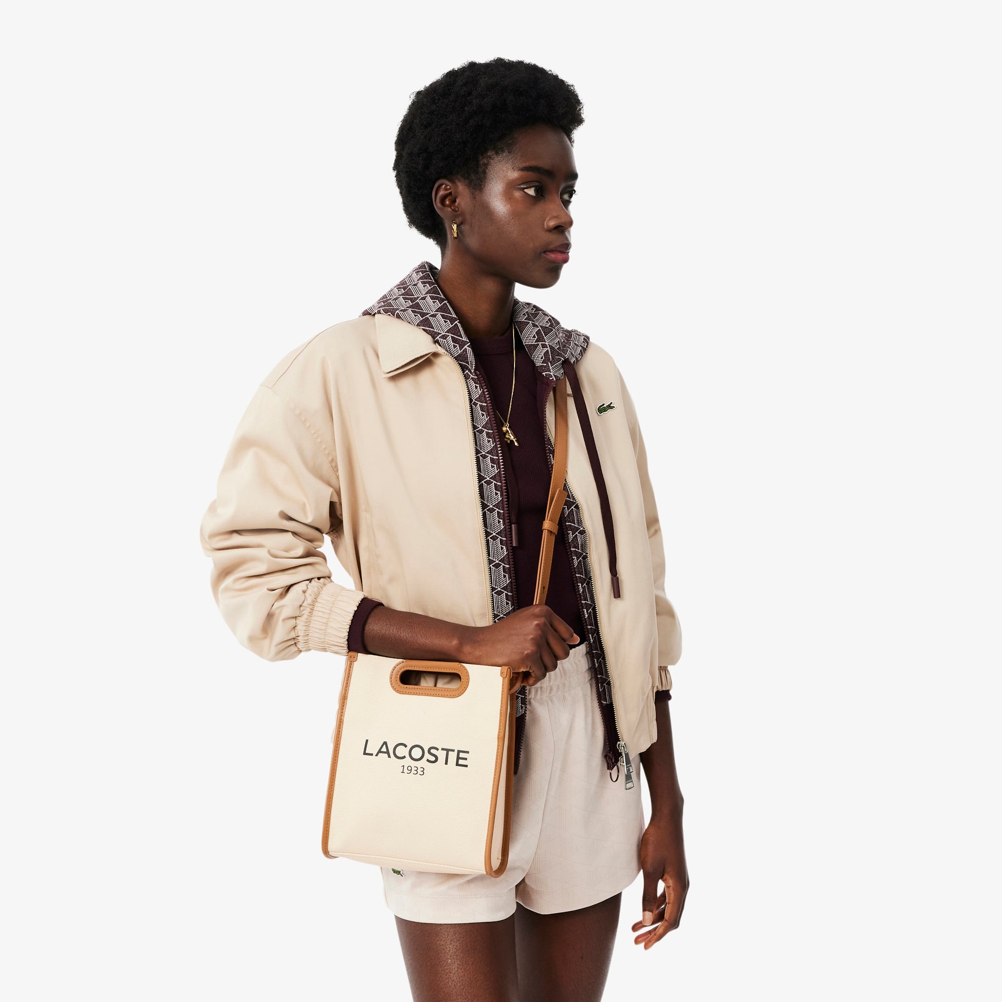 Small Heritage Canvas Tote - Natural tan