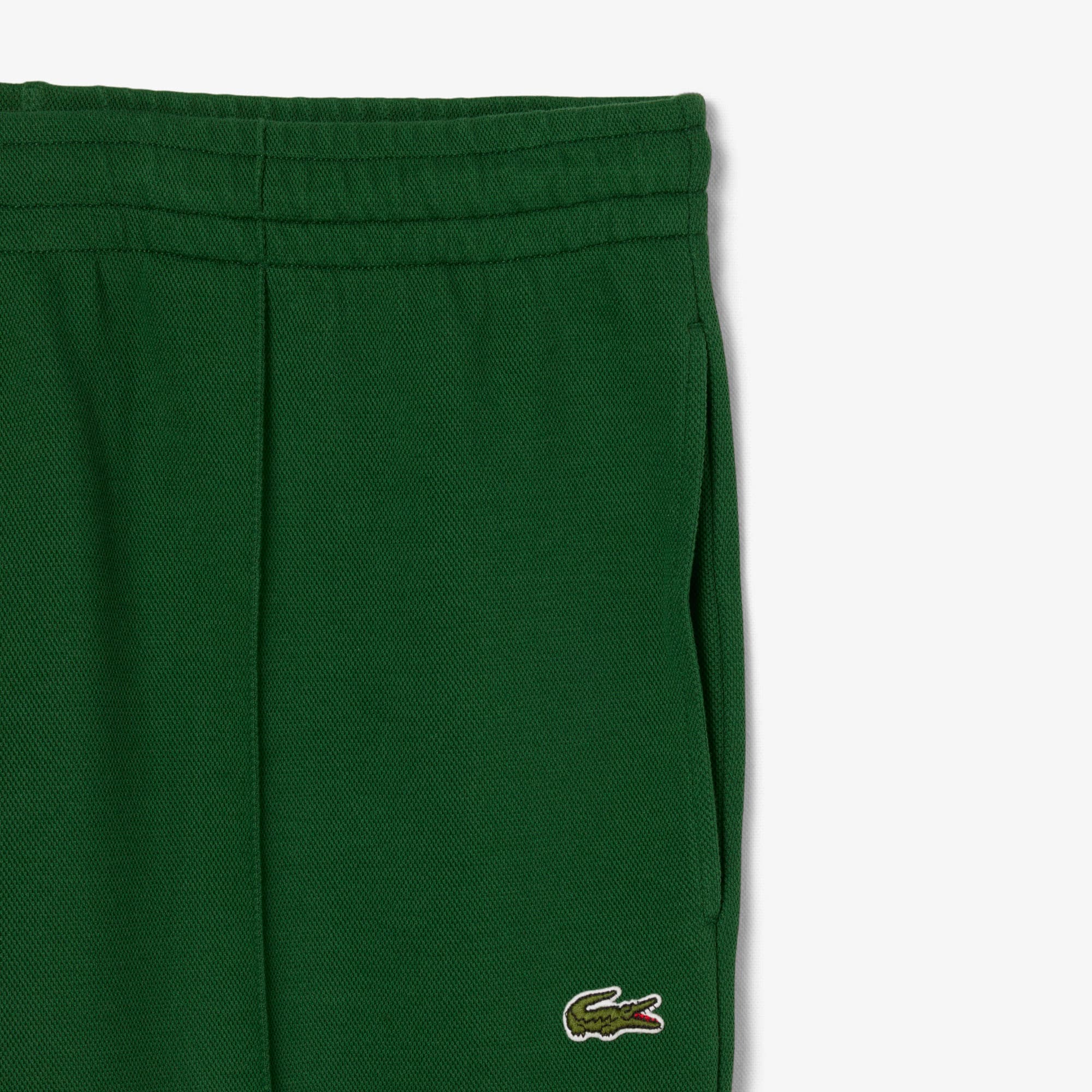 Men's Double Face Piqué Sweatpants - Pine green