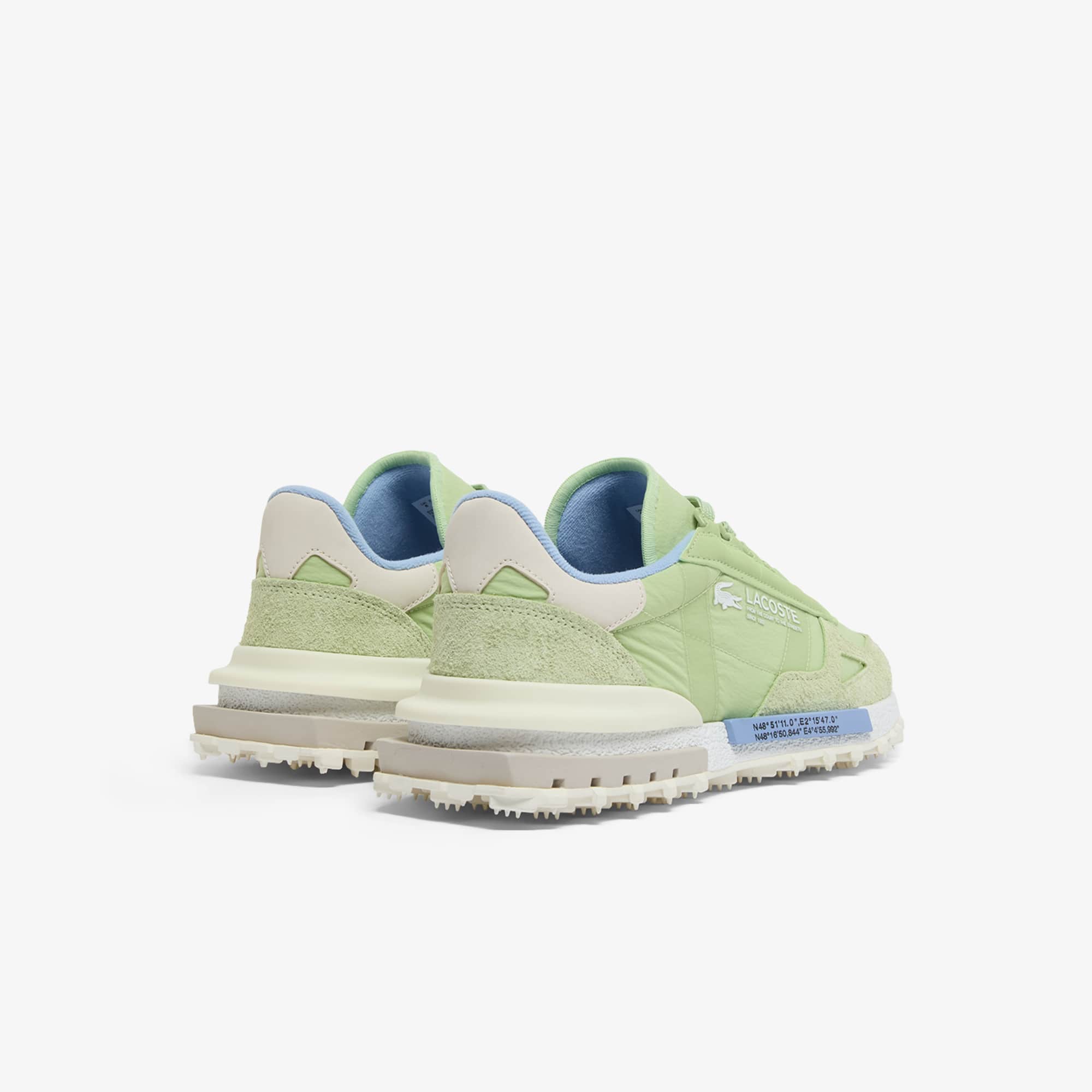 Men's Elite Active Sneakers - LT GRN/LT BLU