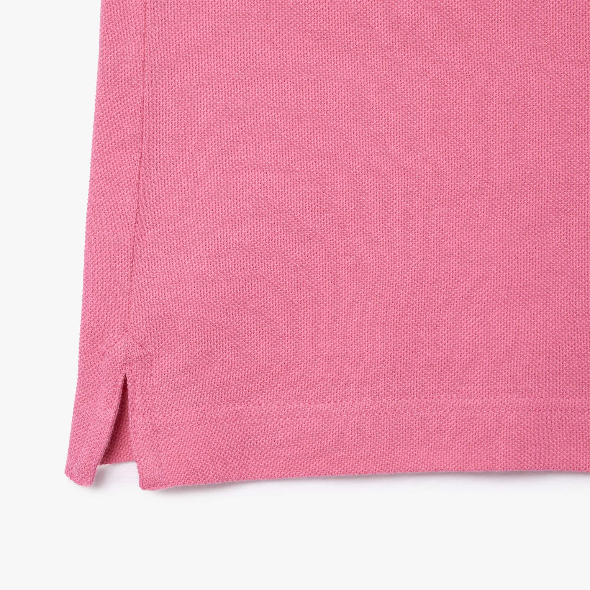 Men's Slim Fit Piqué Polo - Bubblegum pink