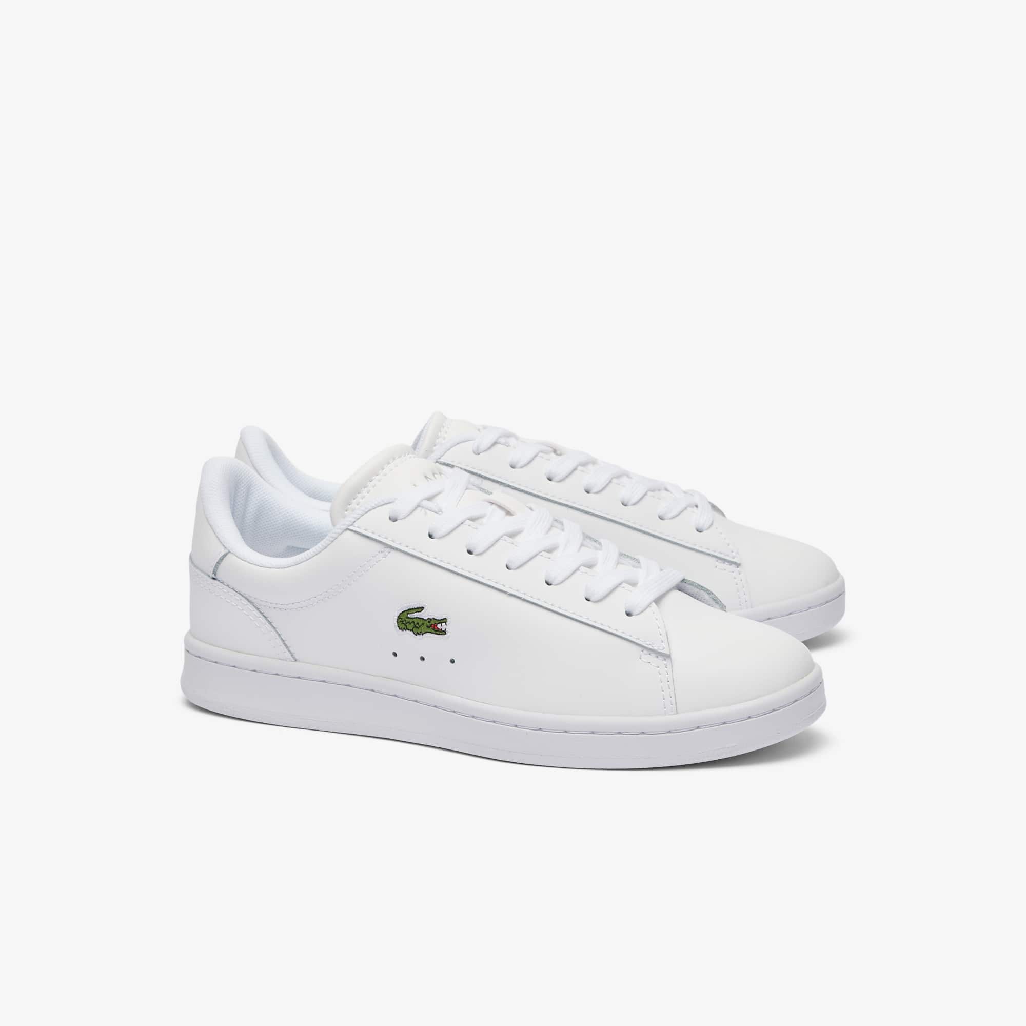 Women's Carnaby Set Leather Sneakers - WHITE/WHITE