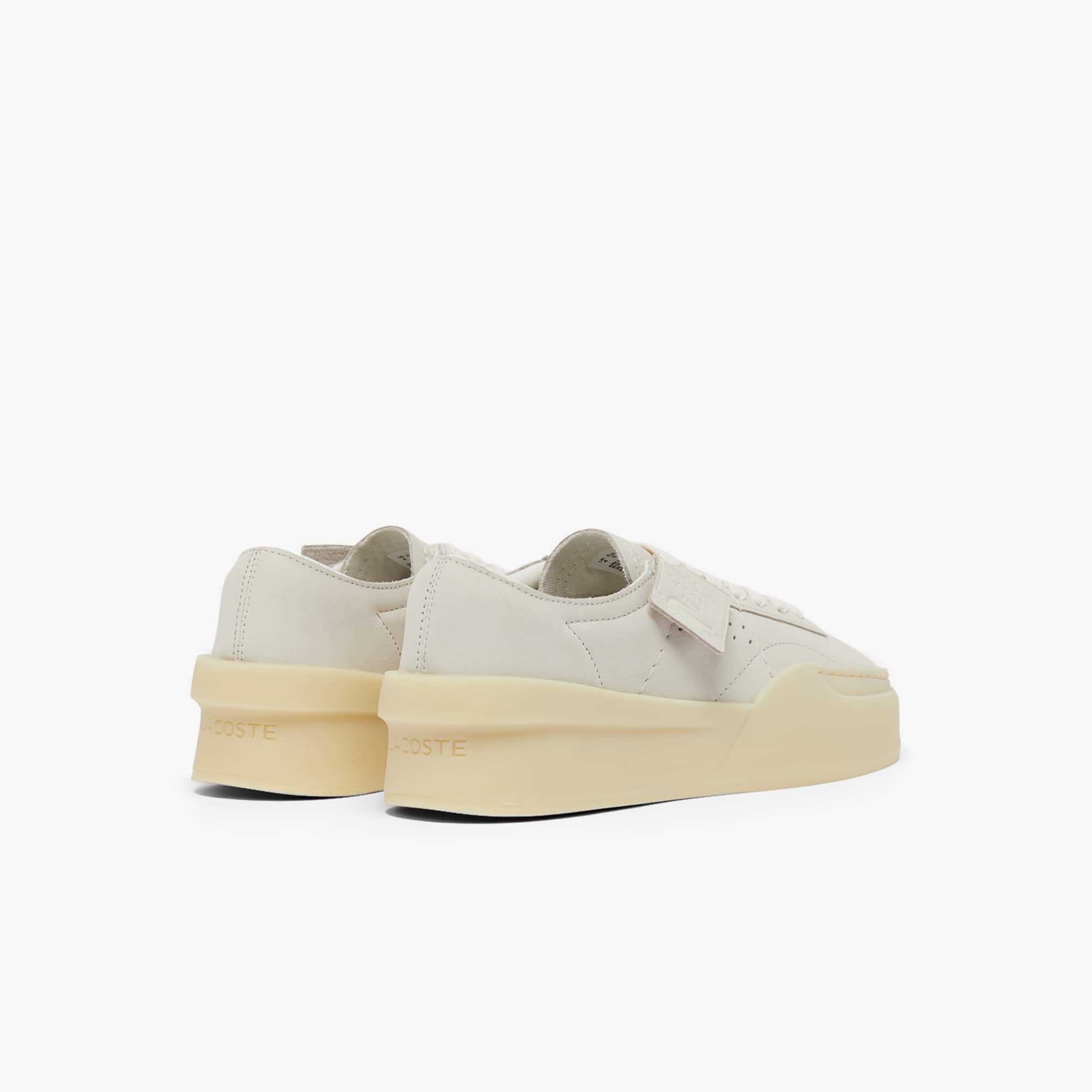 Women's Aura Club Leather Sneakers - GRY/LT TAN