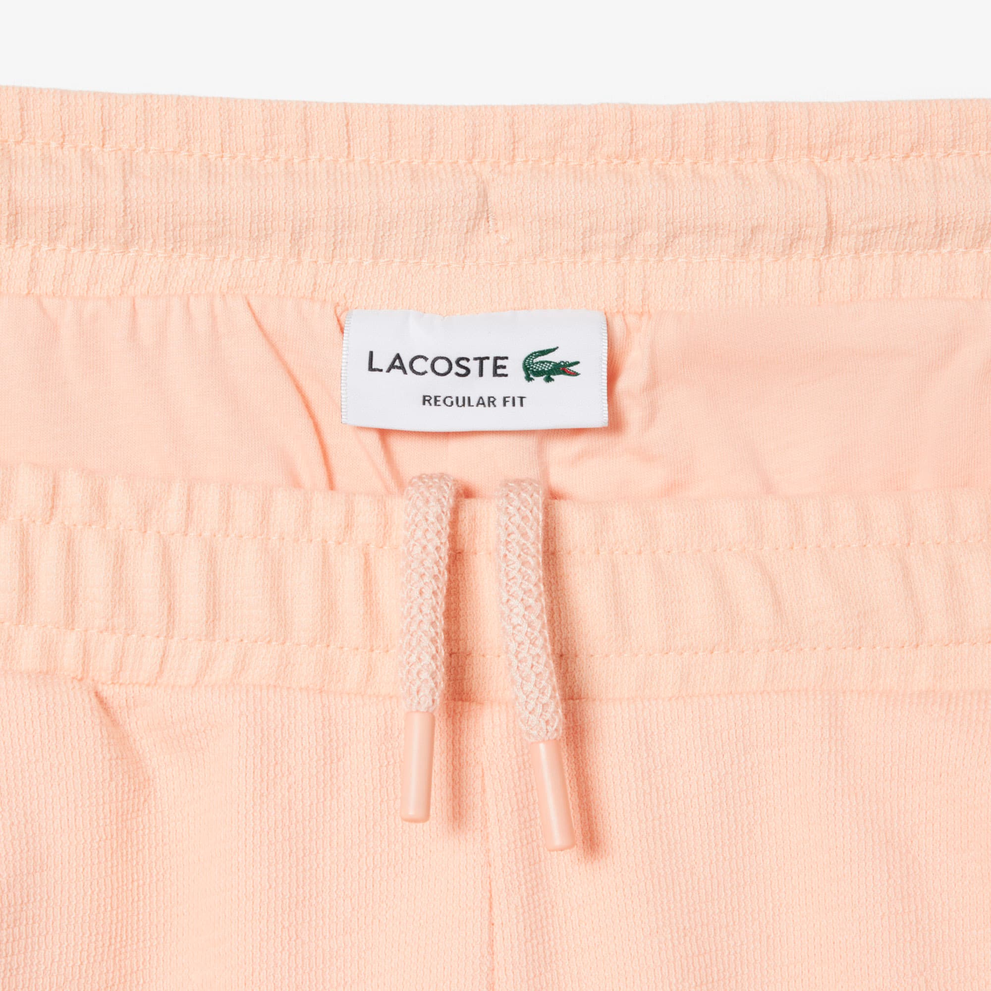 Textured Jersey Shorts - Rose Pale