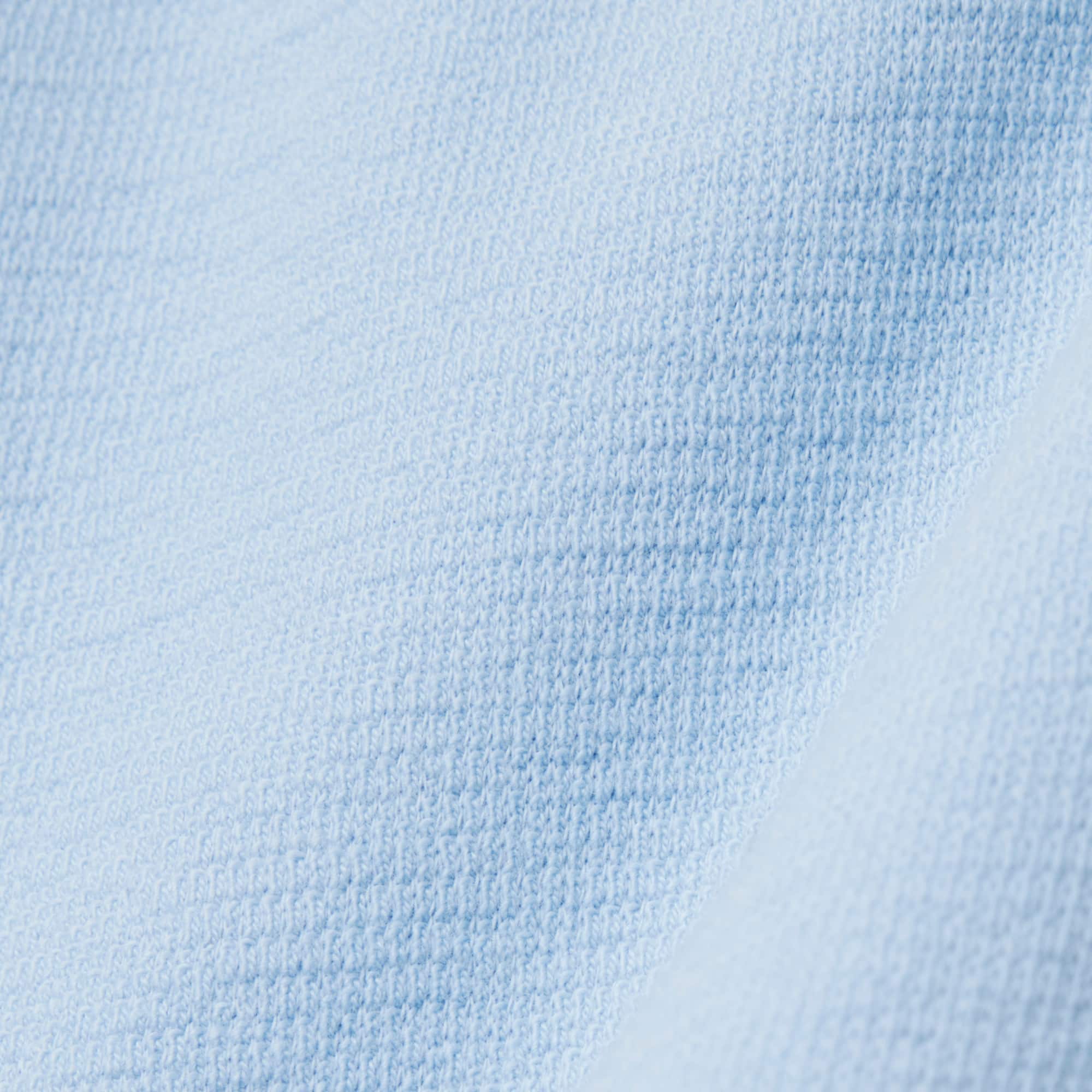 Textured Jersey Shorts - Light Blue