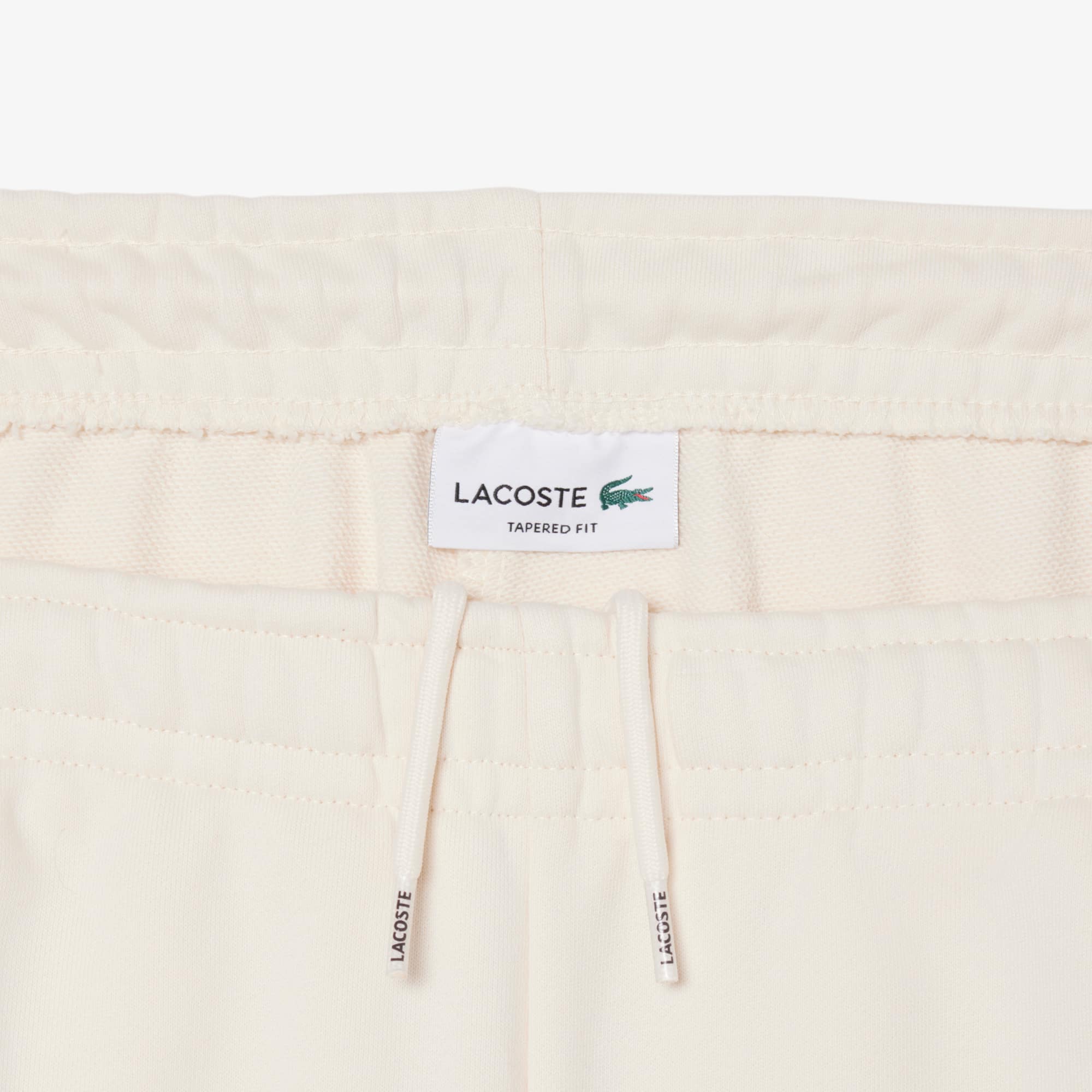 Tapered Leg Sweatpants - Beige