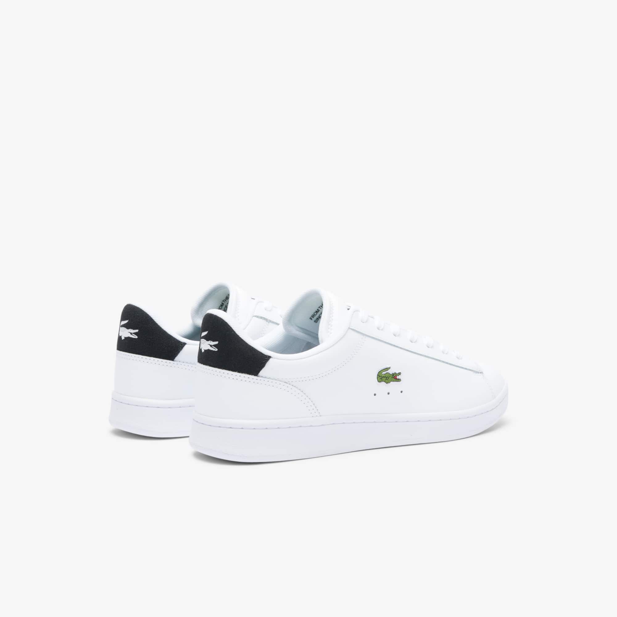Men's Carnaby Set Leather Sneakers - WHITE/BLACK