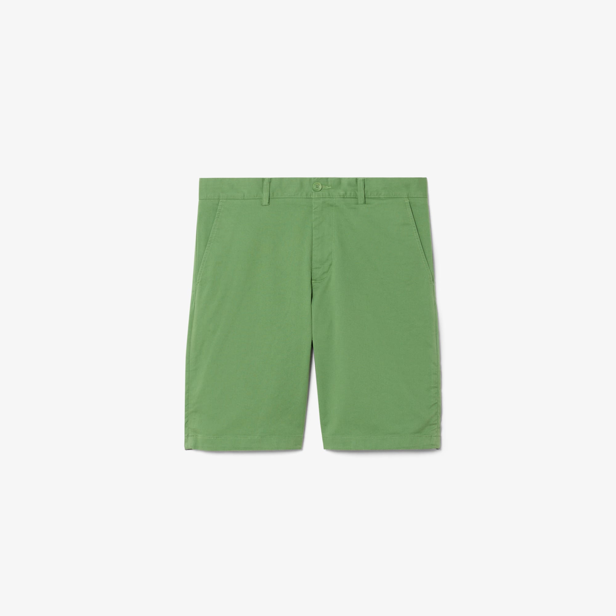 Stretch Twill Chino Shorts - Green