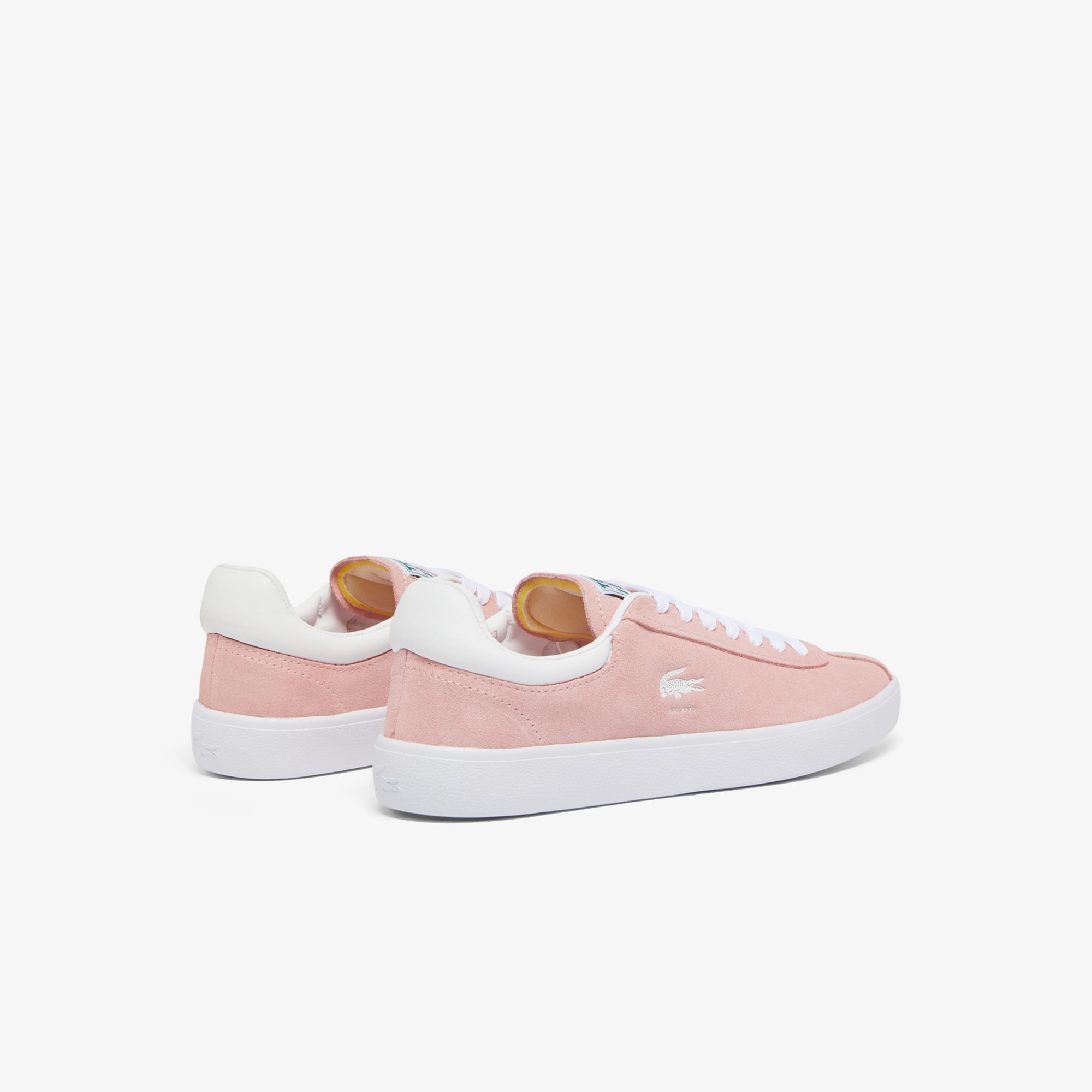 Women's Baseshot Suede Sneakers - PINK/WHITE