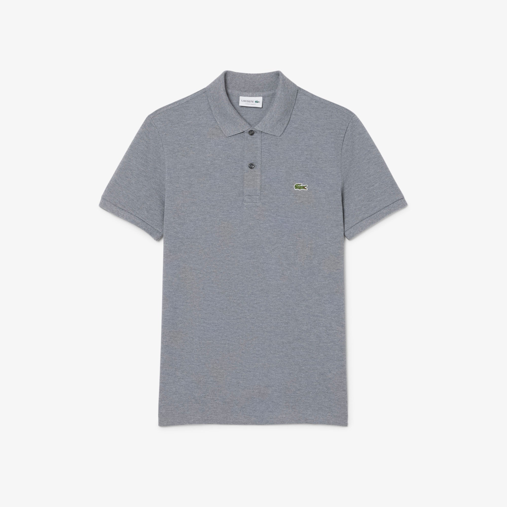 Men's Slim Fit Piqué Polo - Gris Chine