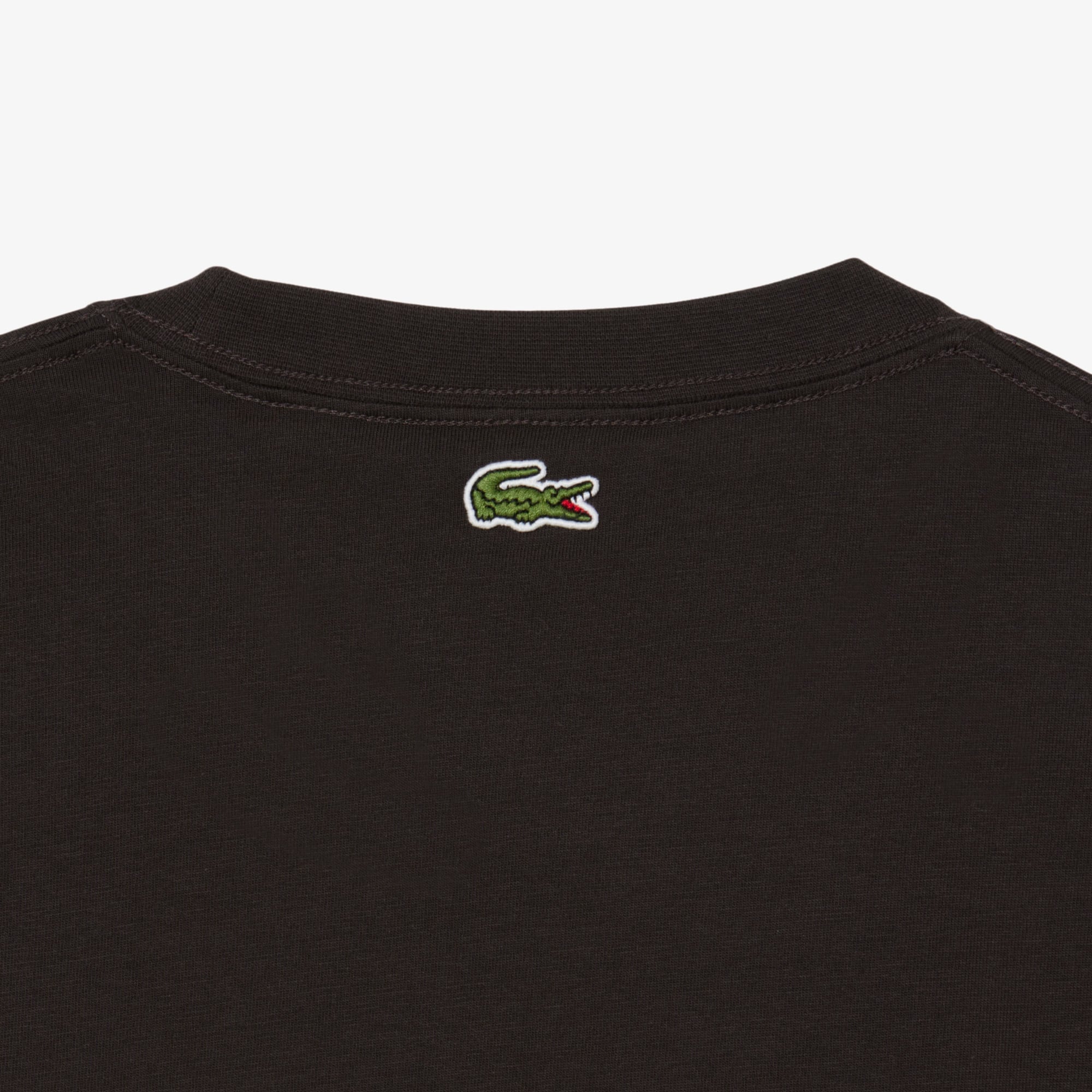 Men's Print Cotton T-Shirt - Brown