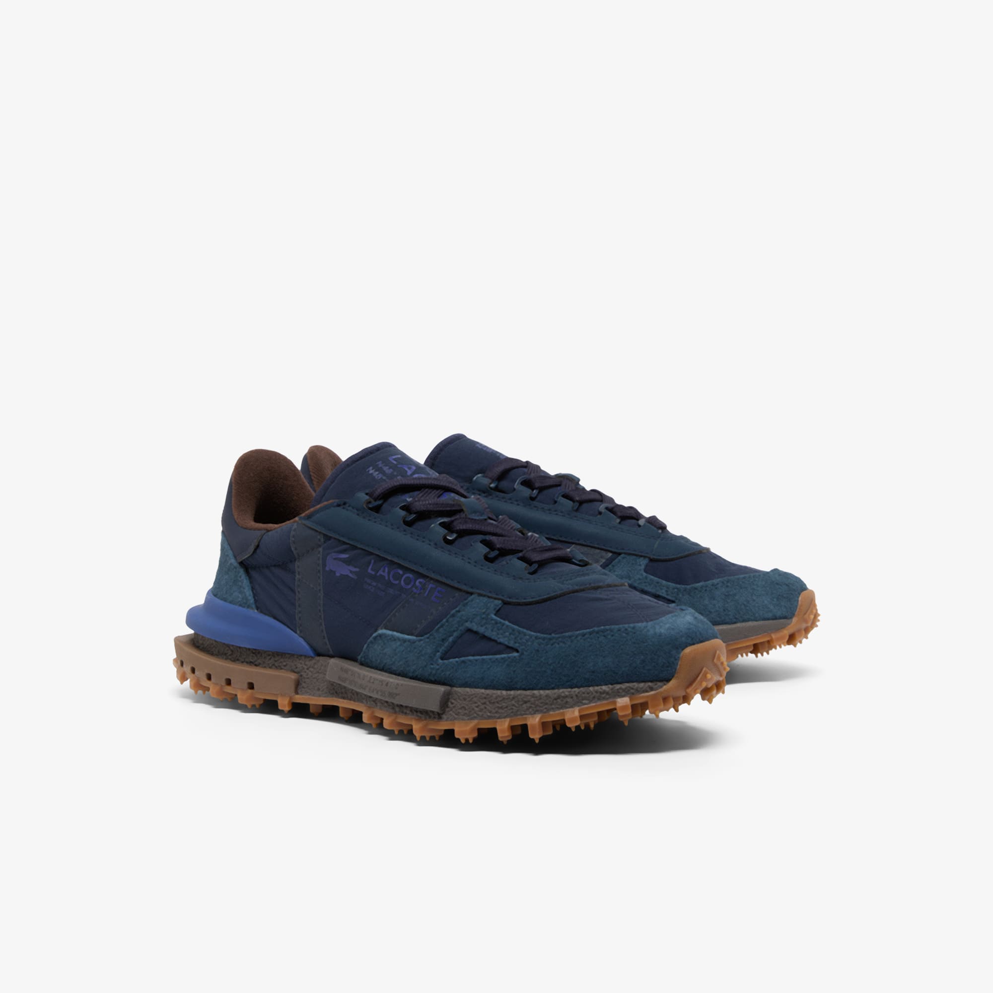 Men's Elite Active Sneakers - NAVY/BROWN