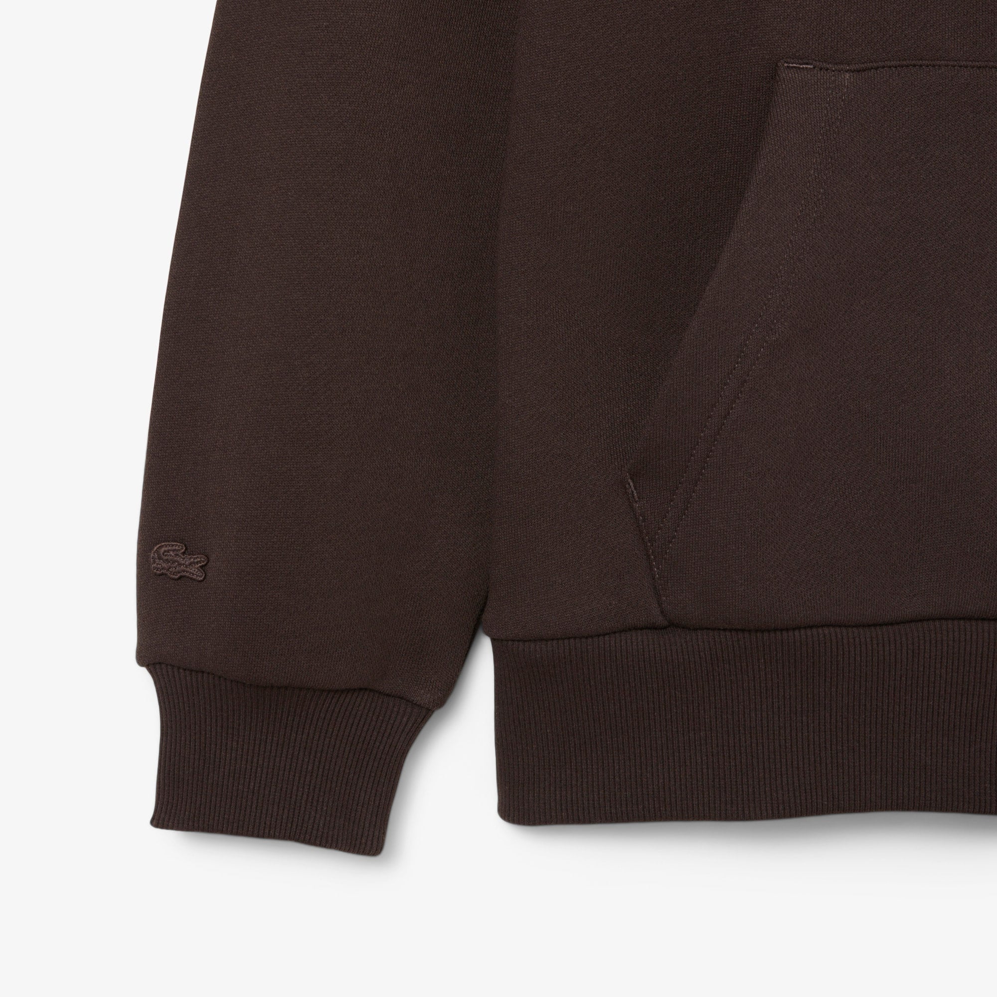 Women's Fleece Logo Hoodie - Brown