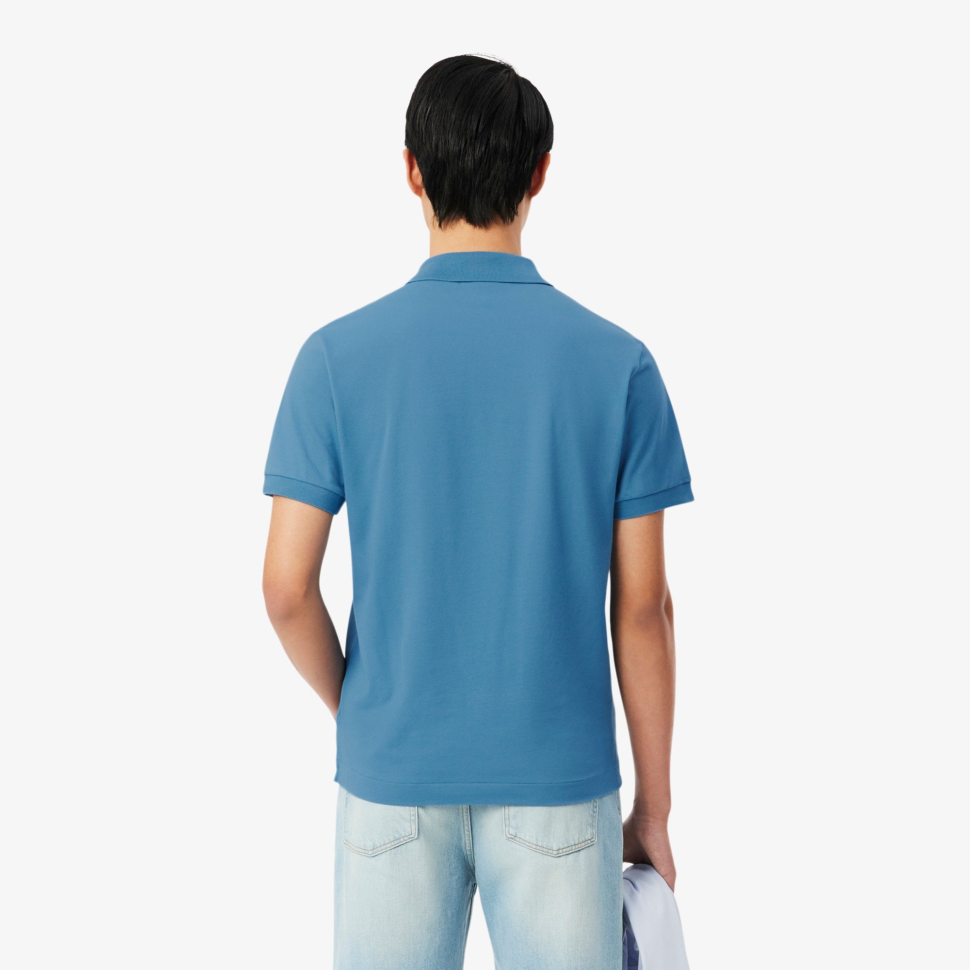 Men's Classic Fit LIGHT Piqué Polo - Bleu