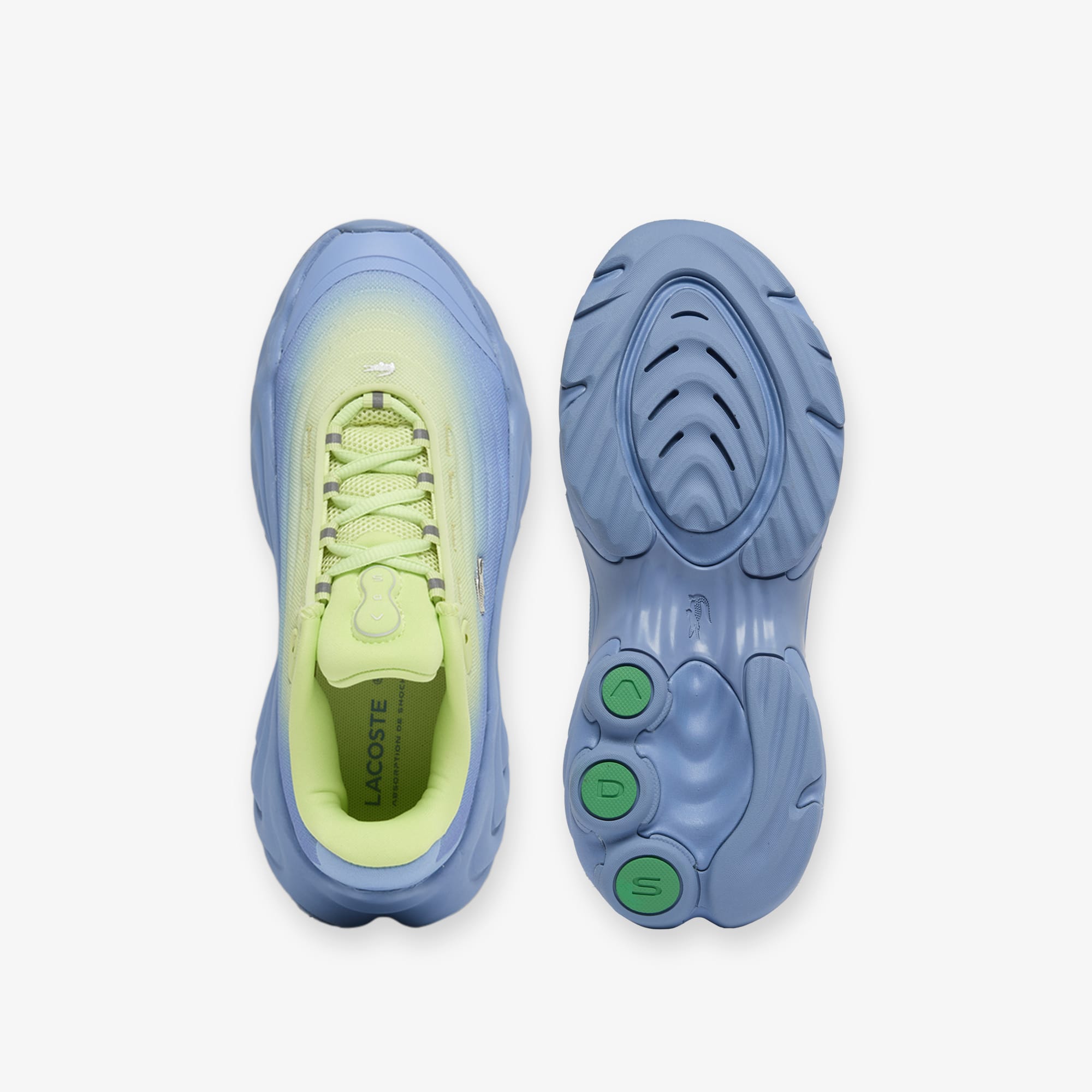 Women's Spinor Sneakers - BLU/LT GRN