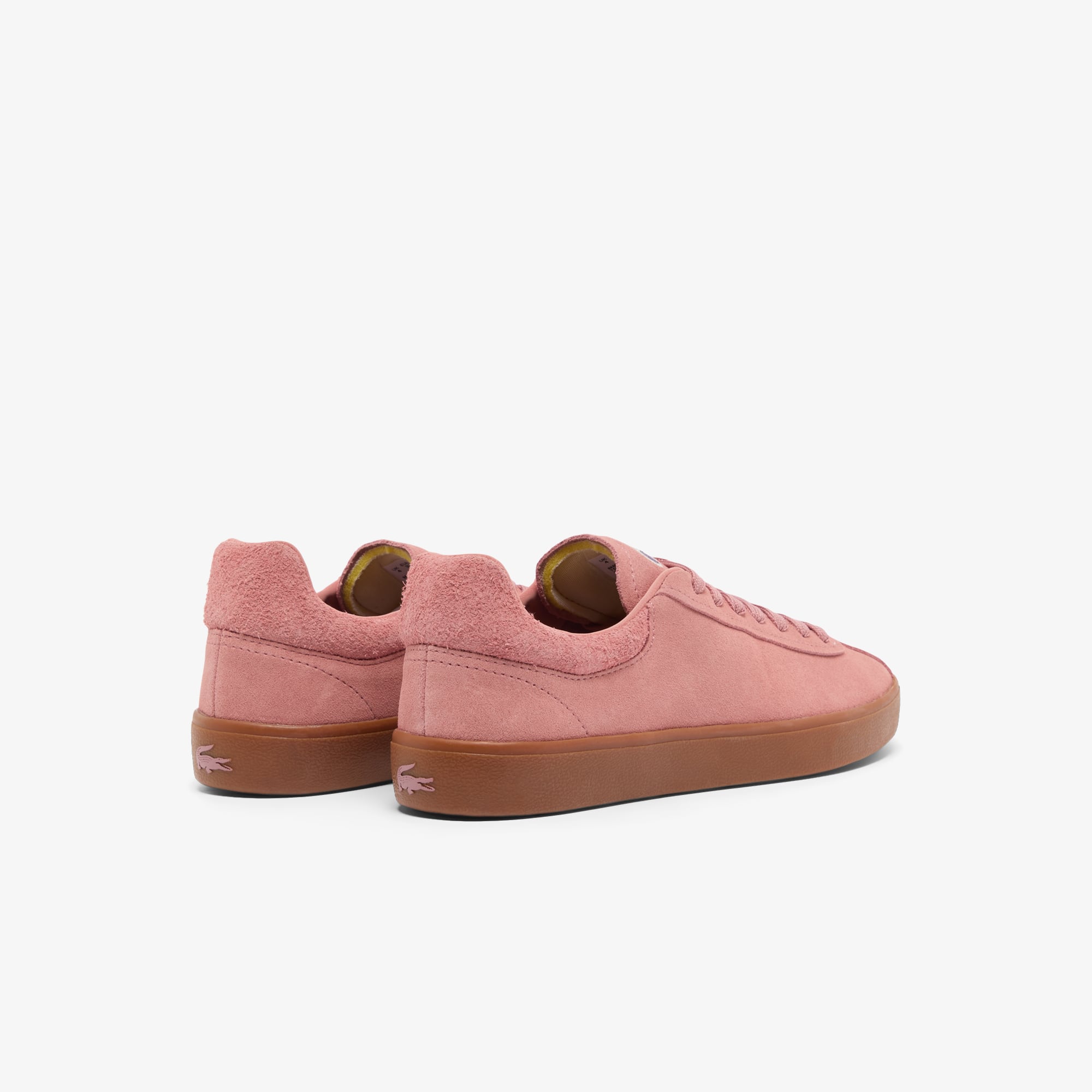 Women's Baseshot Leather Sneakers - PNK/GUM