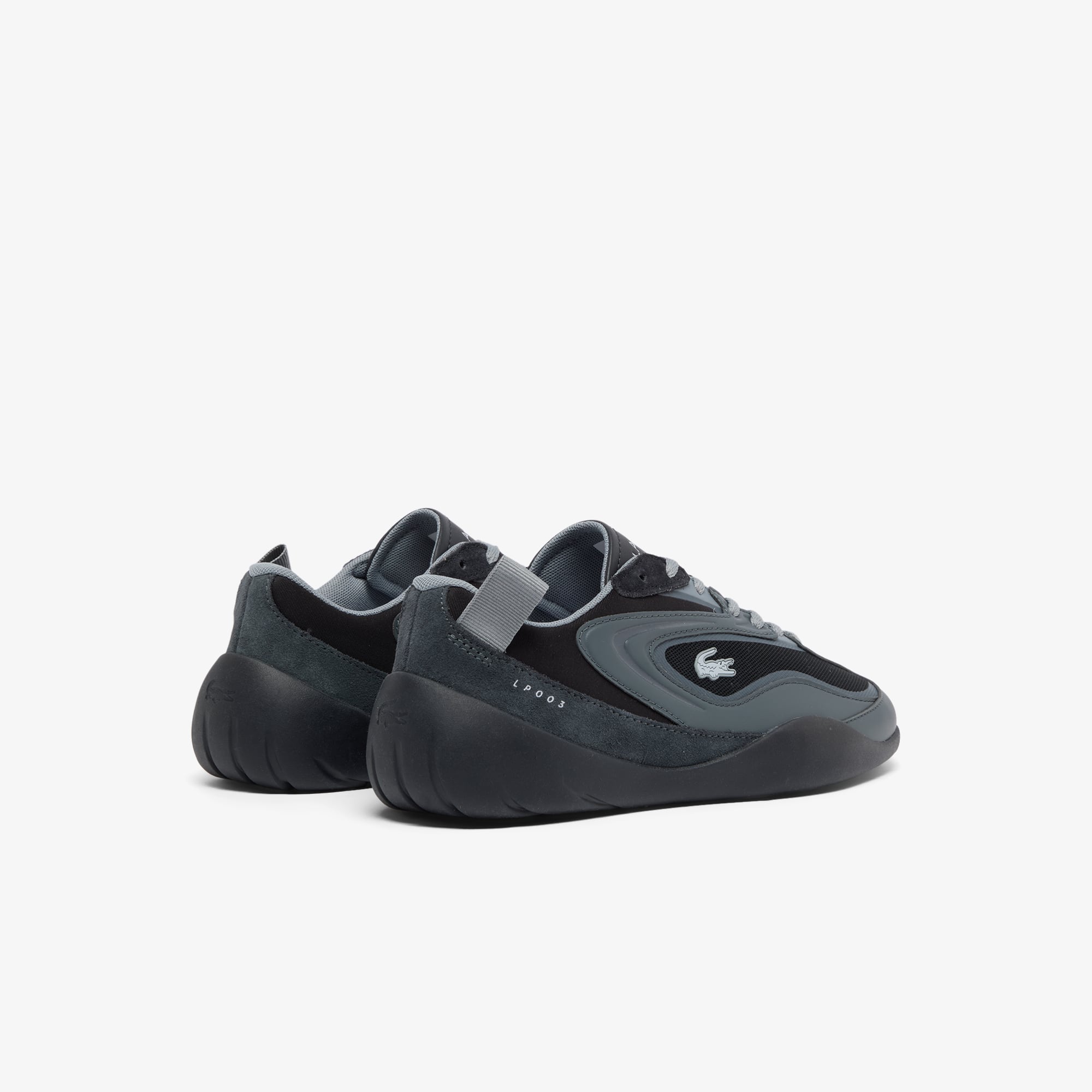 Women's Side Low Sneakers - BLK/BLK