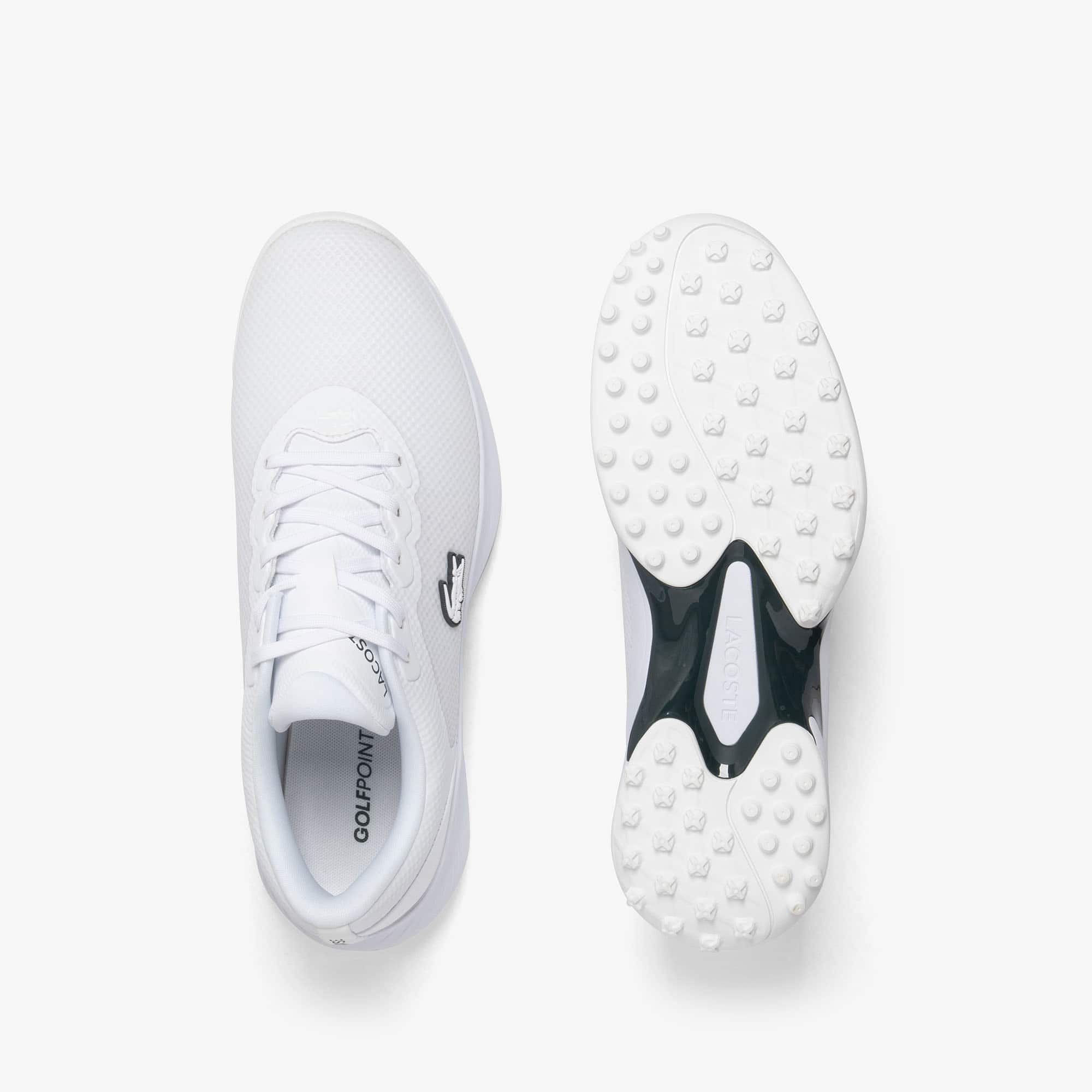 Men's Golf Point Golf Shoes - WHITE/DARK GREEN