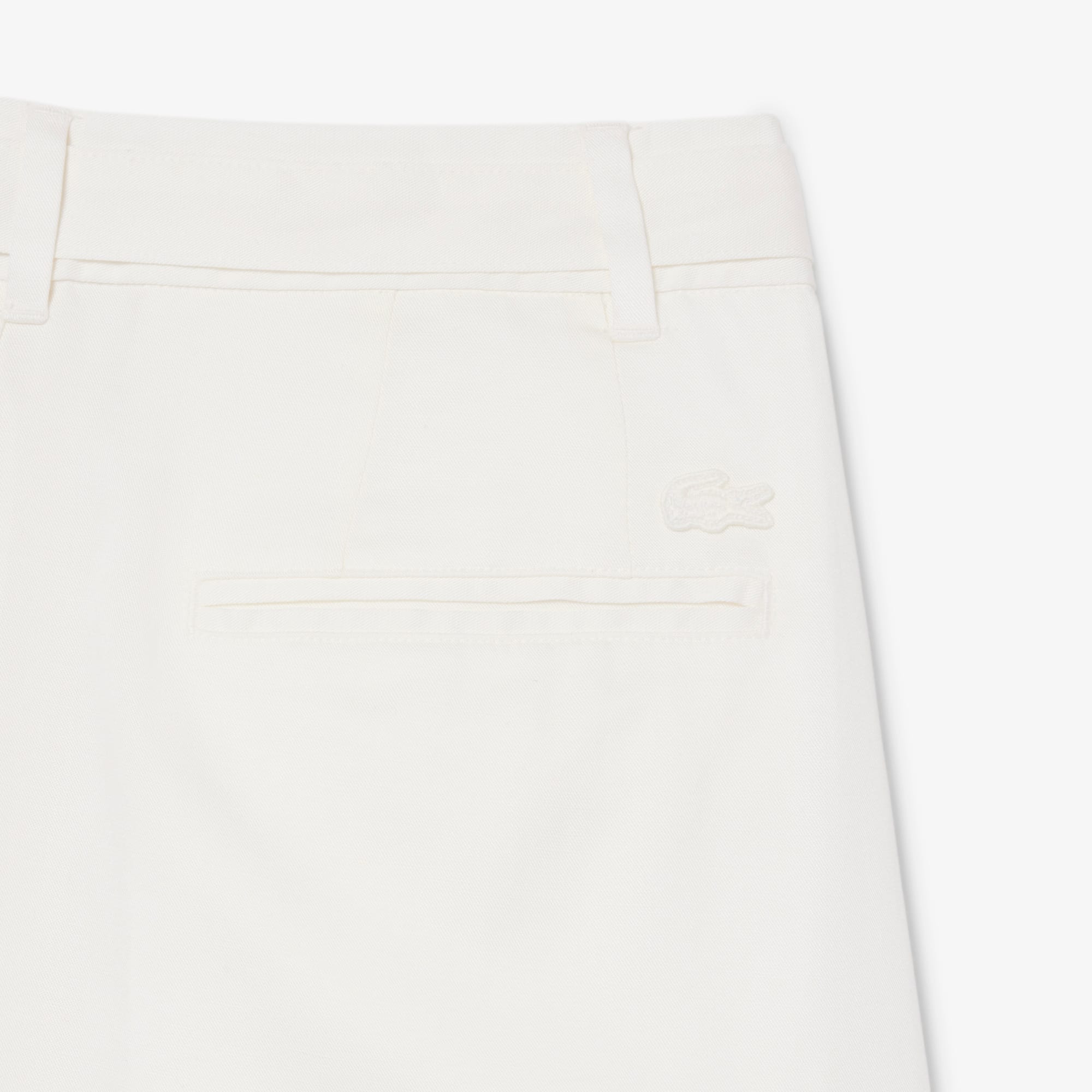 Oversized Fluid Linen Blend Bermuda Shorts - White