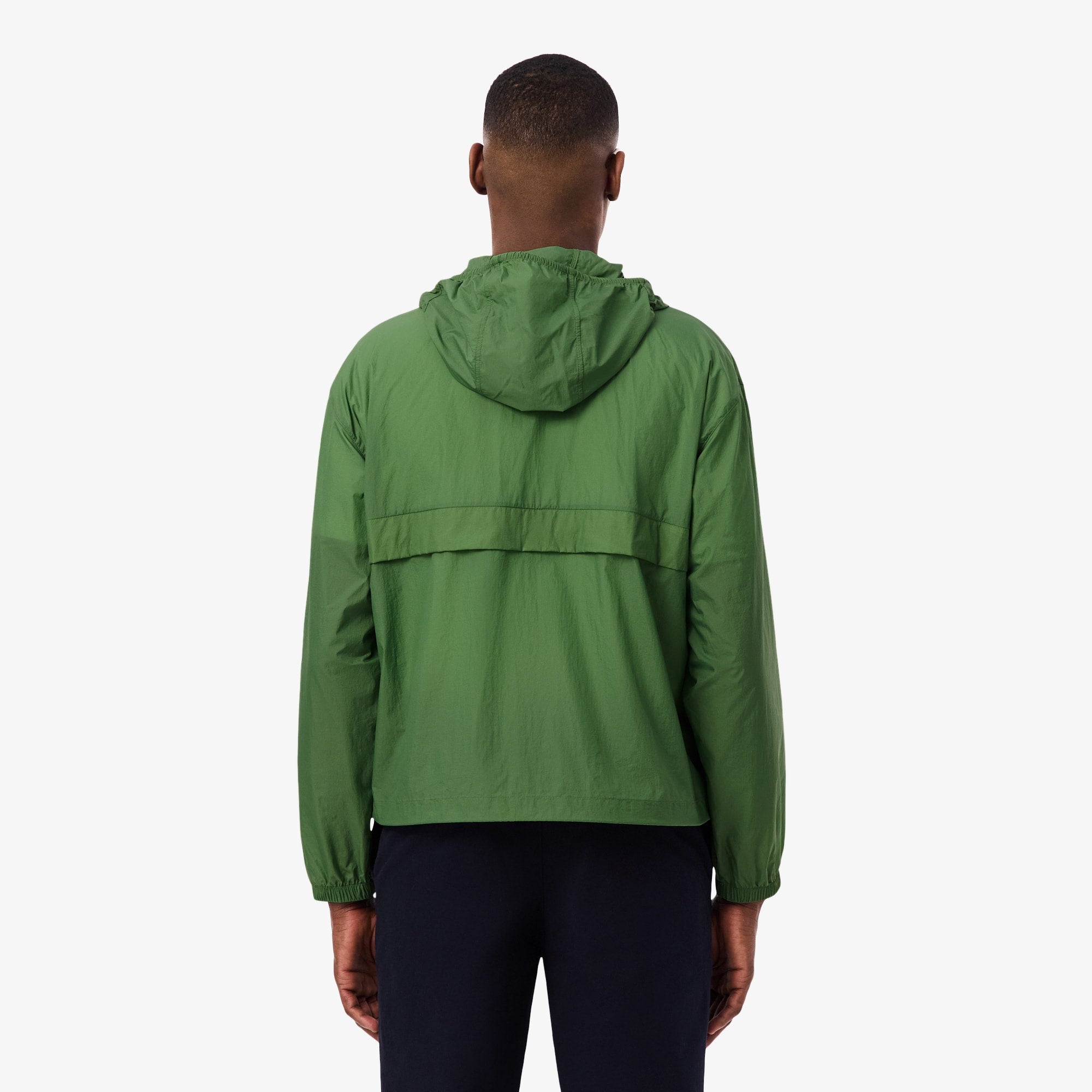 Water-Repellent Lightweight Packable Jacket - Green