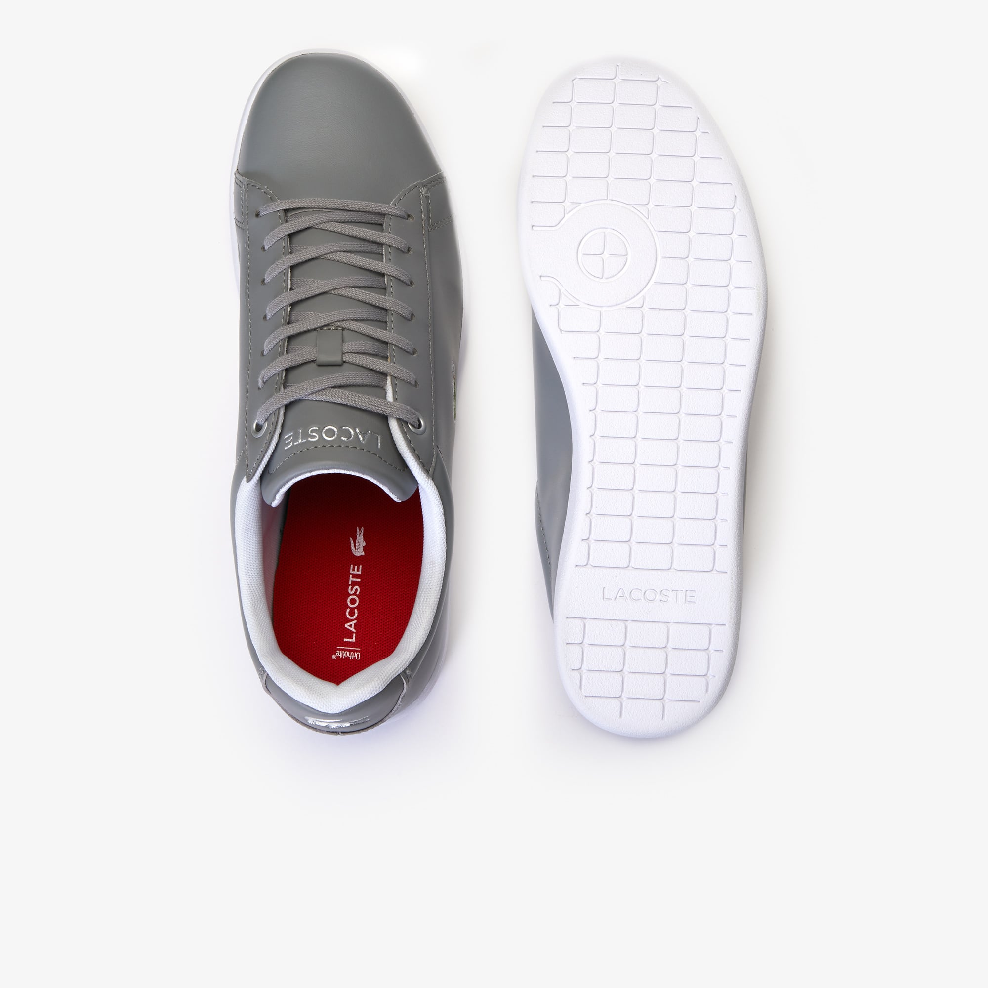 Men's Hydez Leather Sneakers - GREY/WHITE