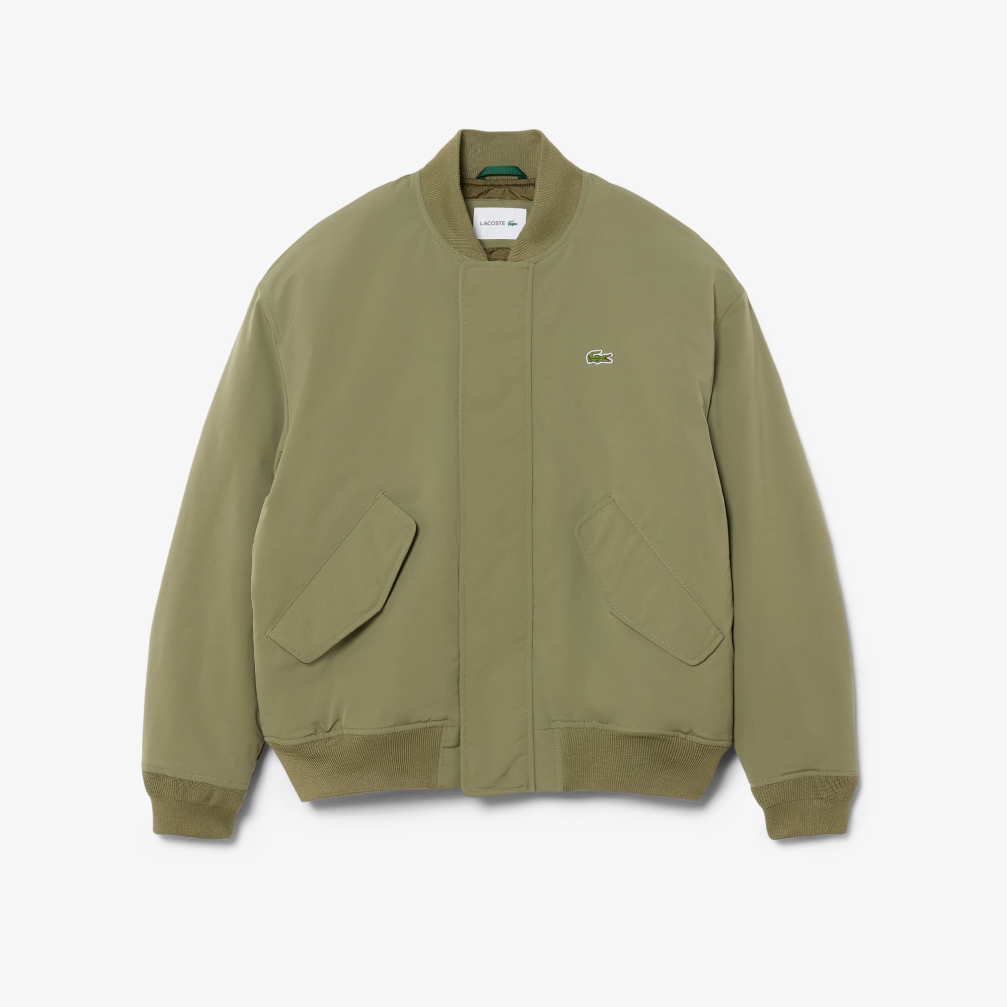 Water-Repellent Bomber - Khaki Green