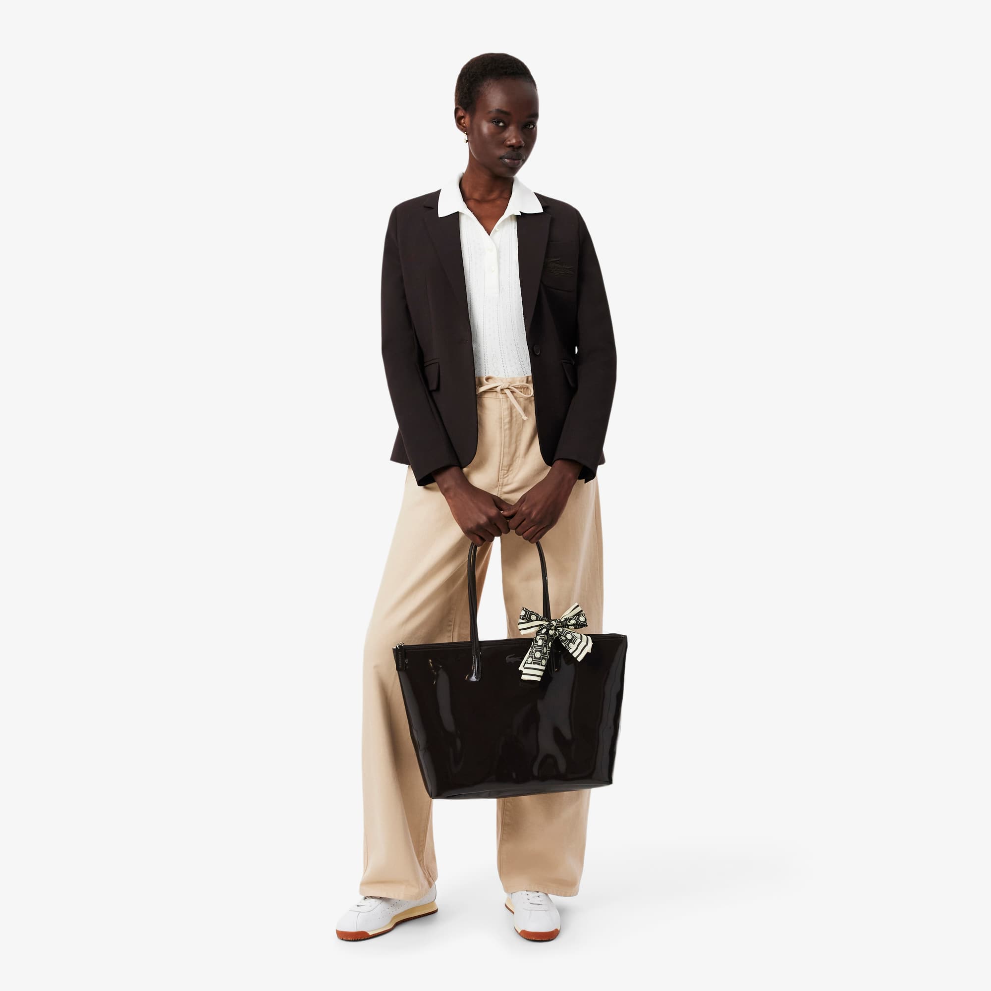 Large Concept Tote - Dark Brown
