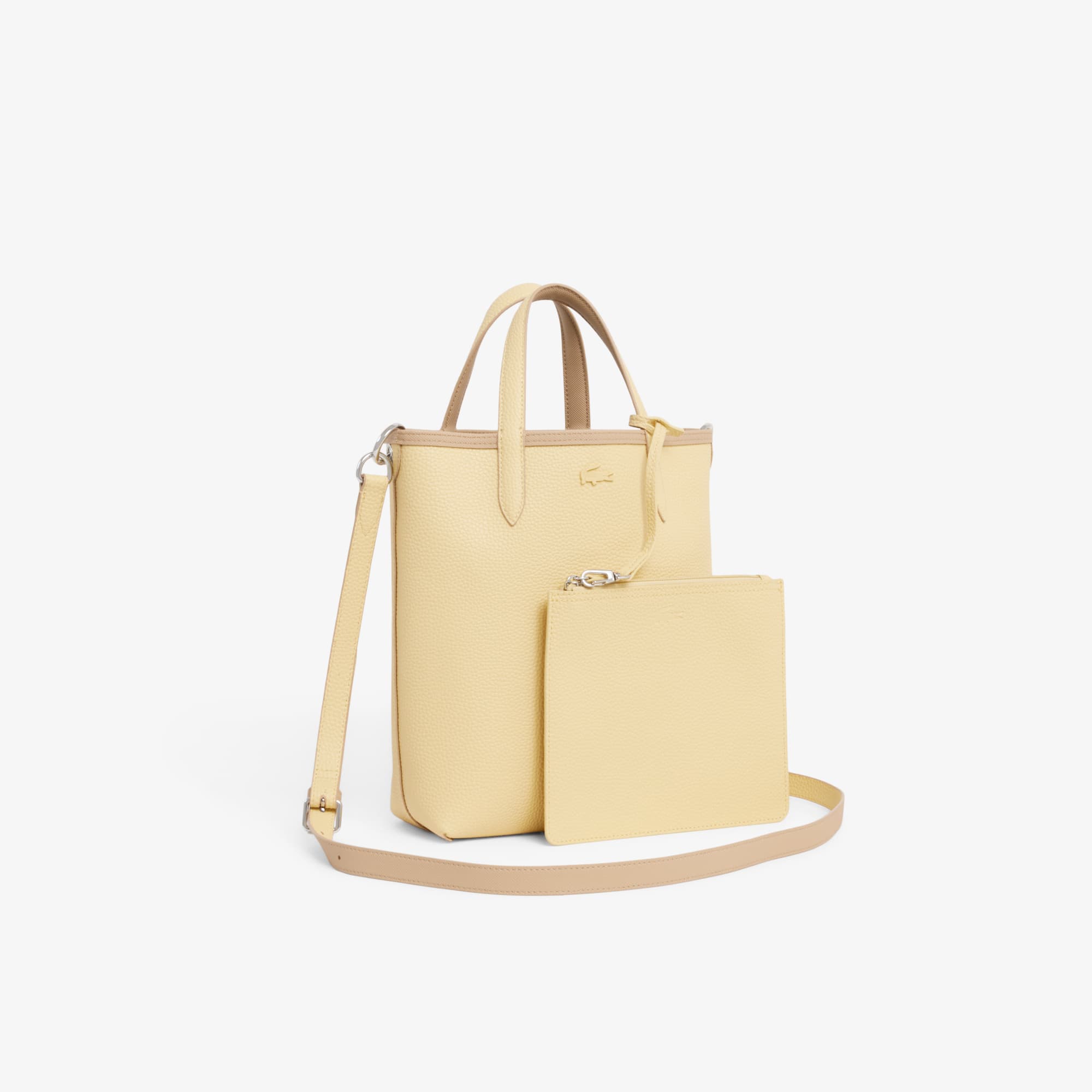 Anna Vertical Reversible Tote - VIENNOIS SOJA