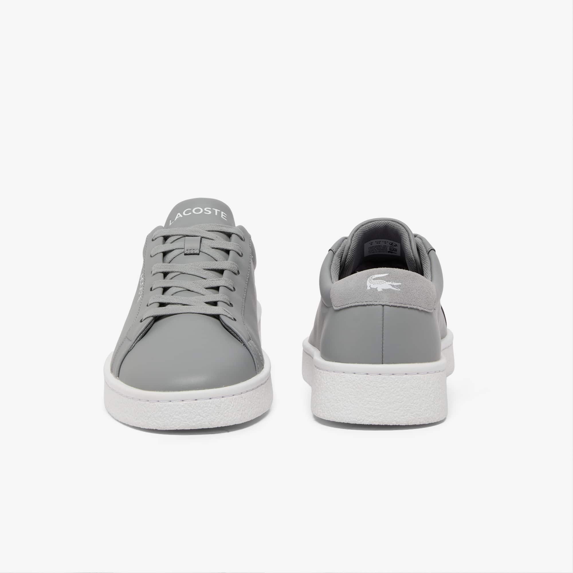 Men's Courtderby Leather Sneakers - GRY/WHT