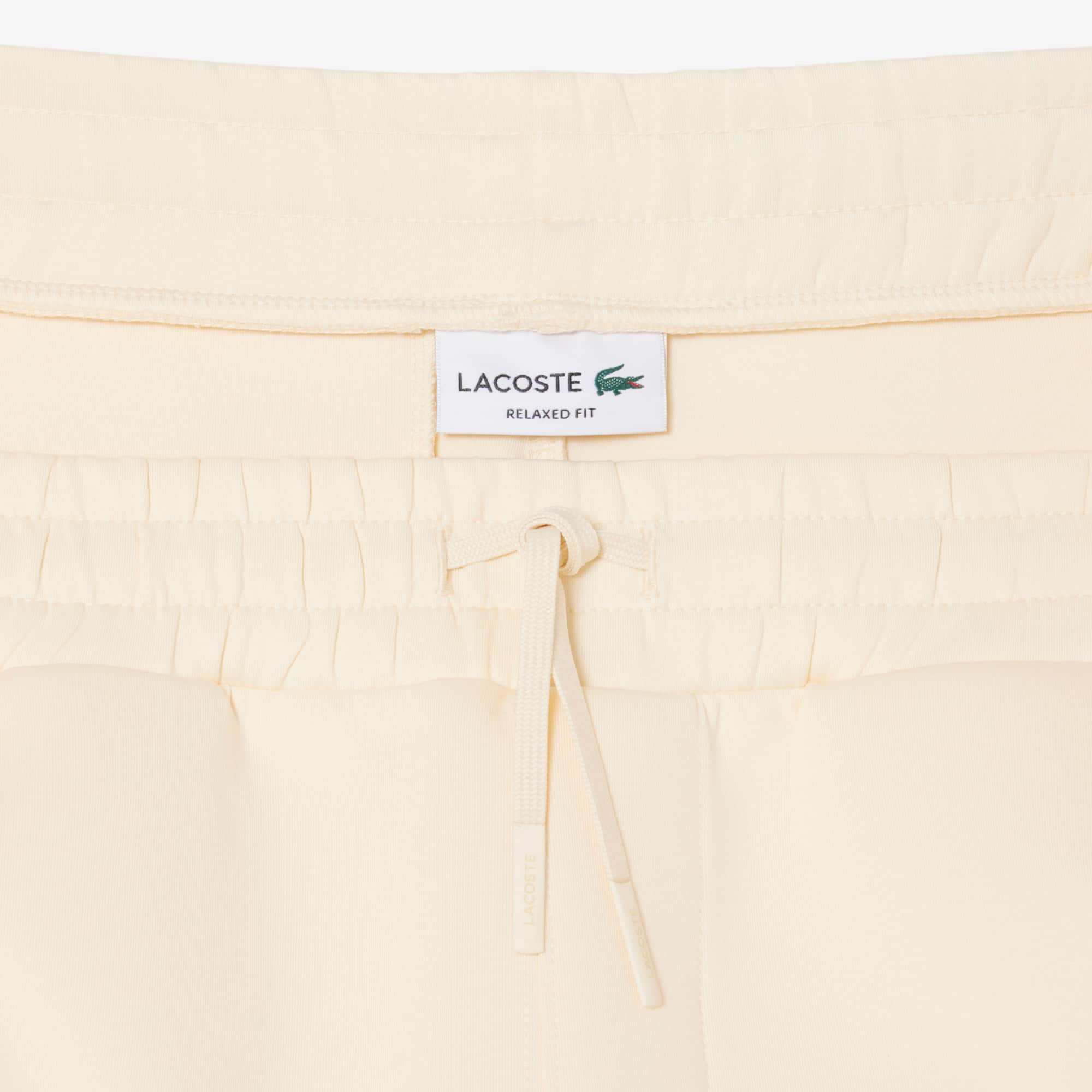 Relaxed Fit Interlock Shorts - Beige