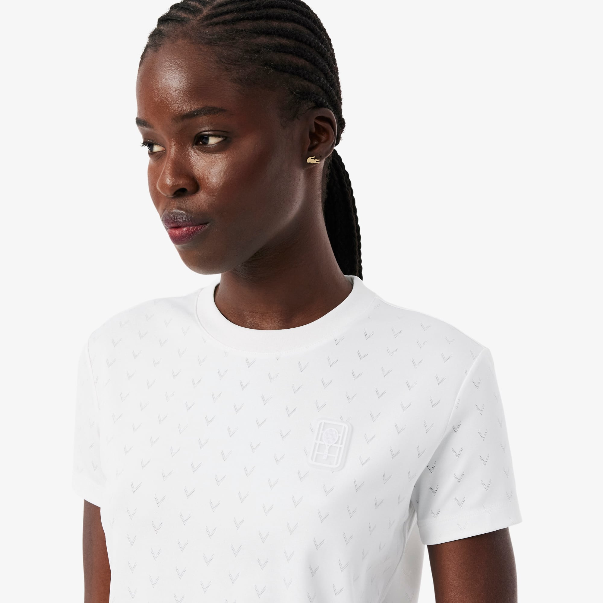 Tennis Slim Fit Ultra Dry T-Shirt - White