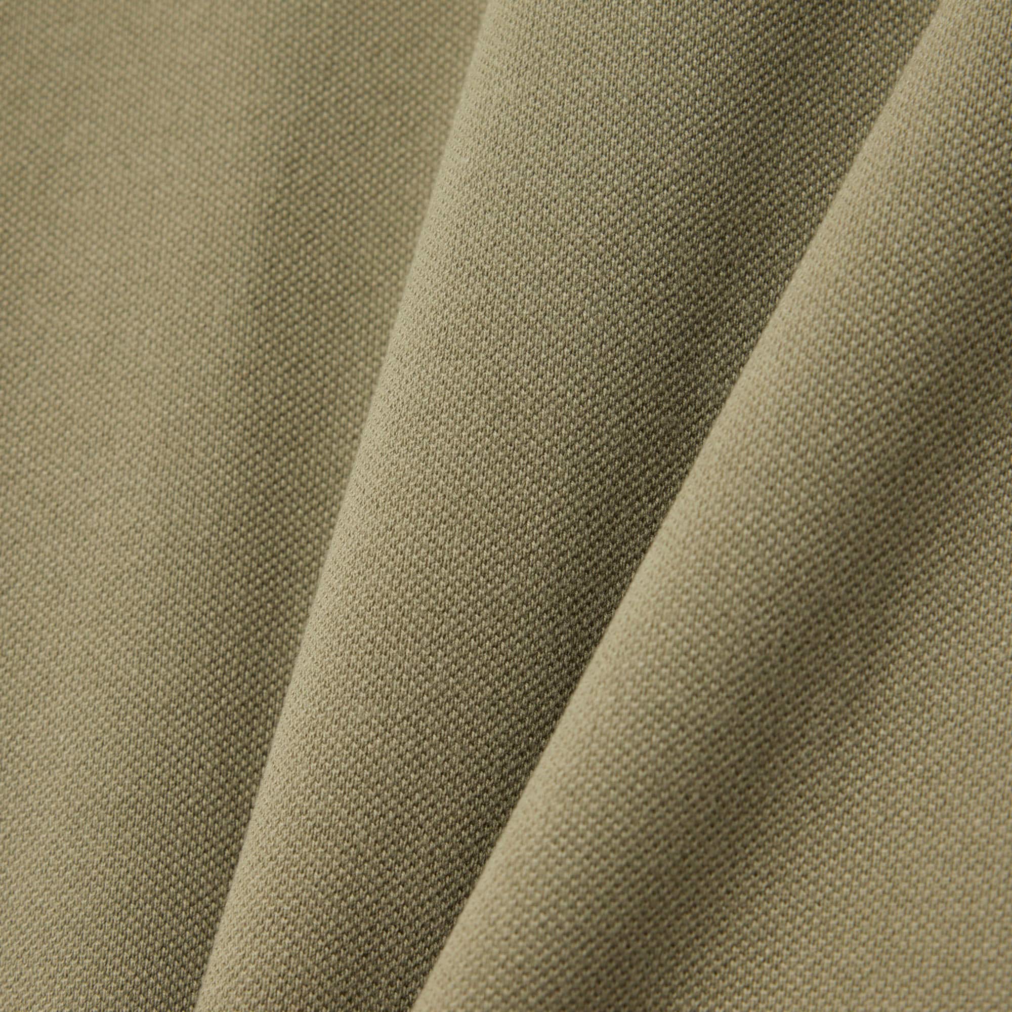 Regular Fit Logo Stripe Polo - Khaki Green