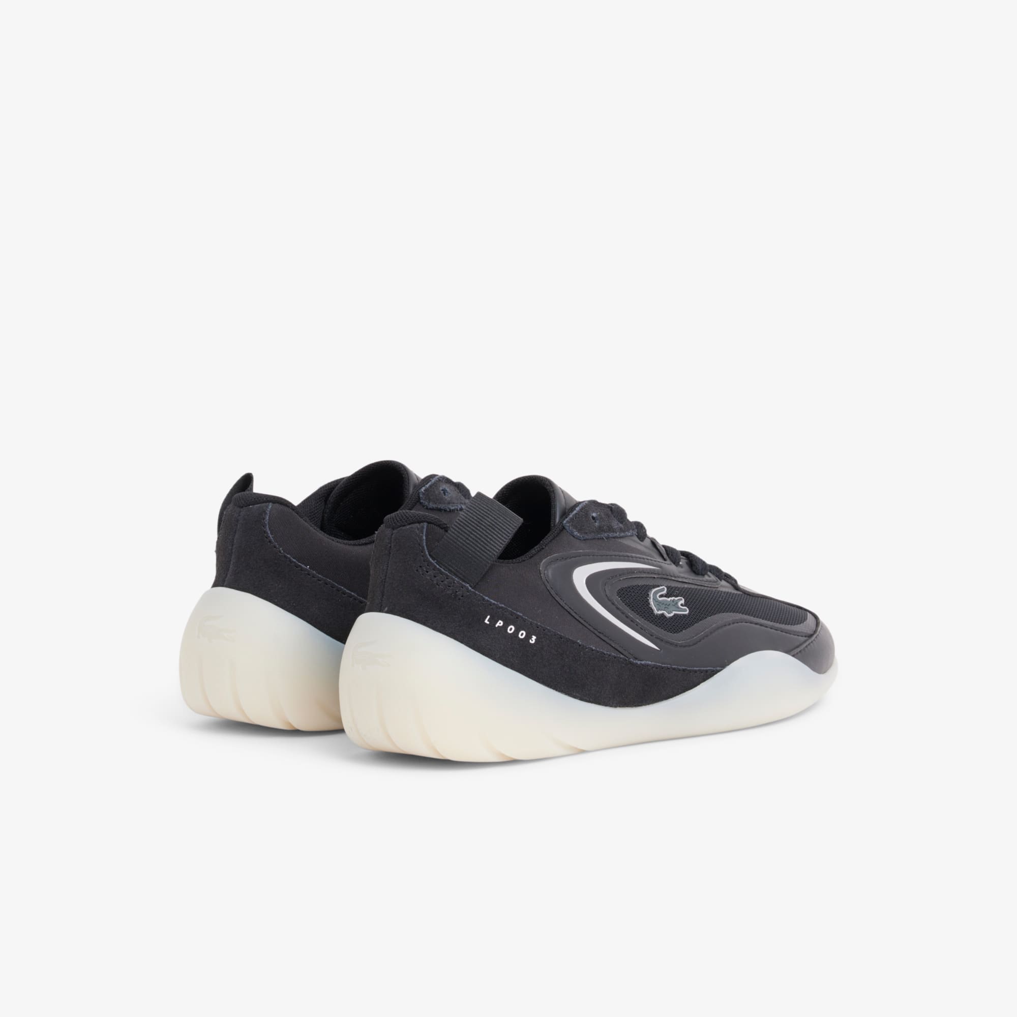 Women's Side Low Sneakers - BLACK/OFFWHITE