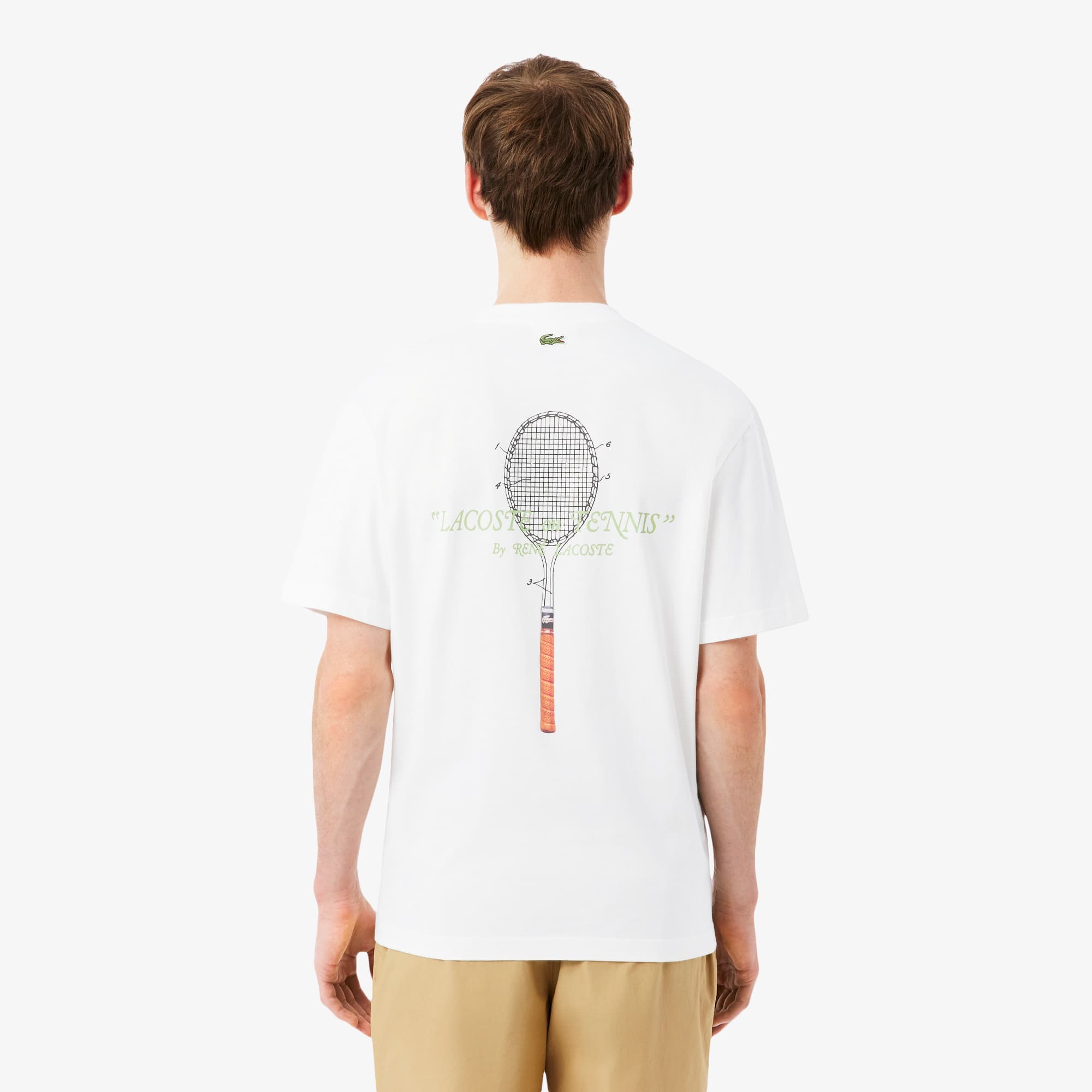 Embroidered Cotton T-Shirt - White