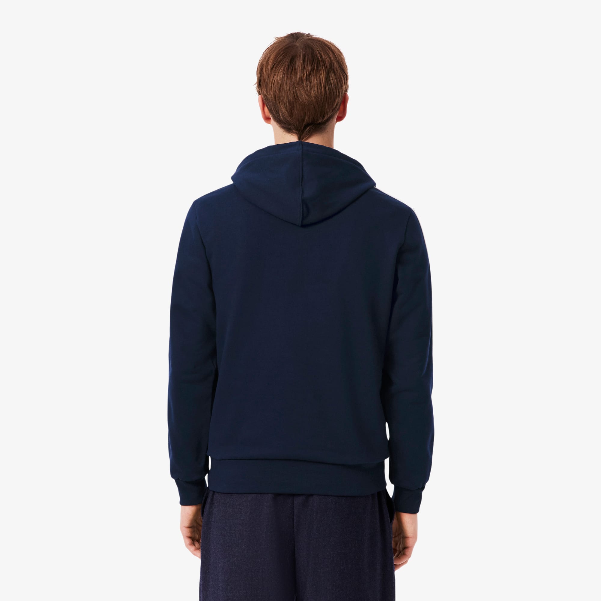 Men's Classic Fit Logo Stripe Sweatshirt - Navy Blue