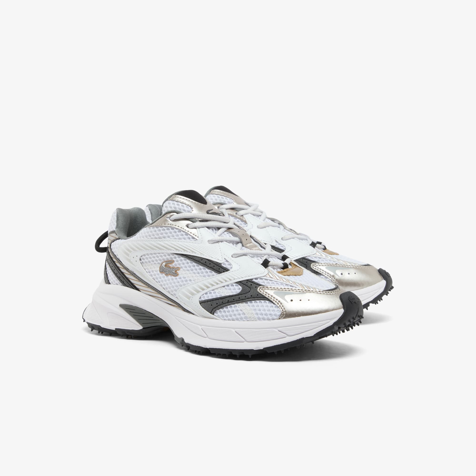 Men's L003 Neo Shot Sneakers - WHT/SLV